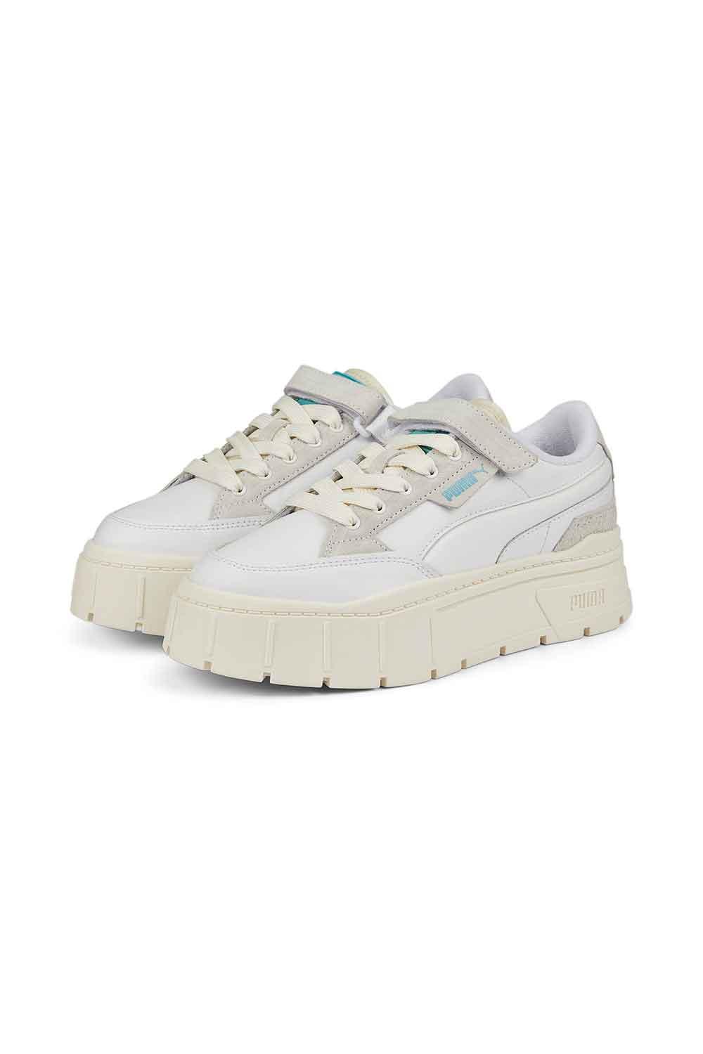 Puma-Mayze Stack Padded Wns Puma White-Sneakers-3-Milagron.com