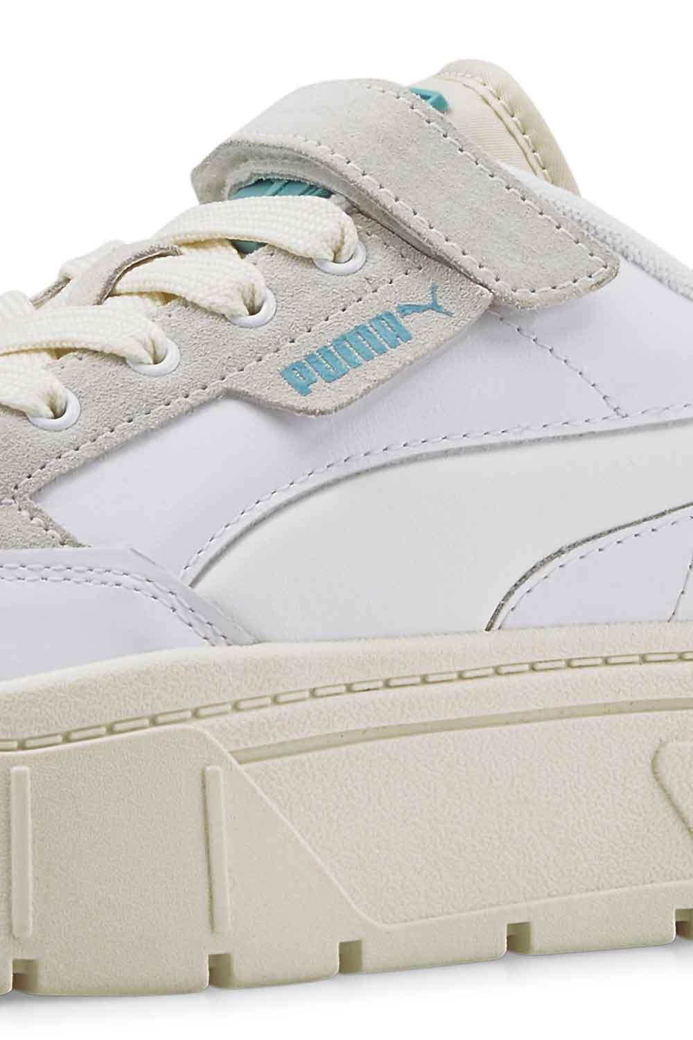 Puma-Mayze Stack Padded Wns Puma White-Sneakers-4-Milagron.com