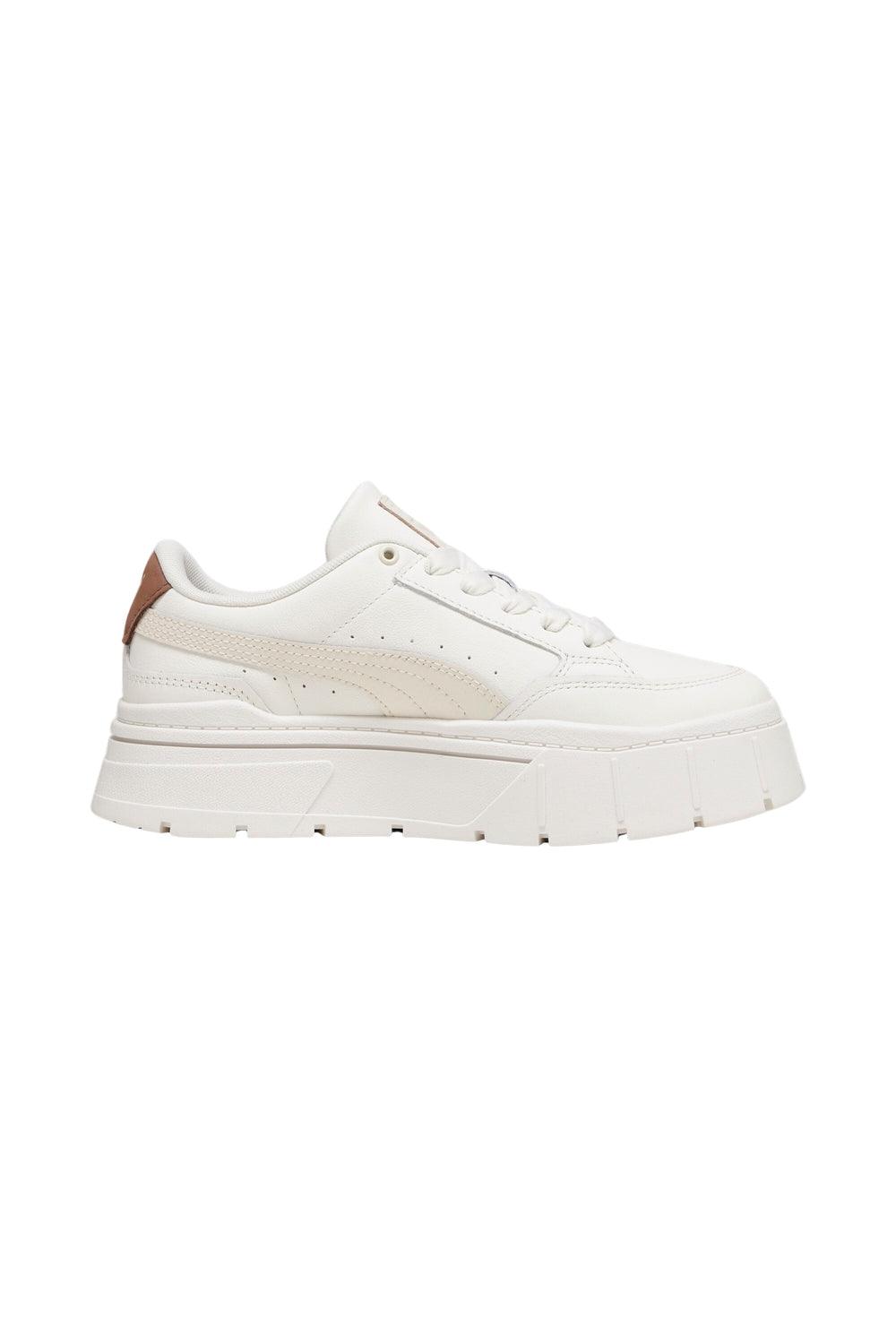 Puma-Mayze Stack Soft Wns Warm White-Alpine-Sneakers-1-Milagron.com