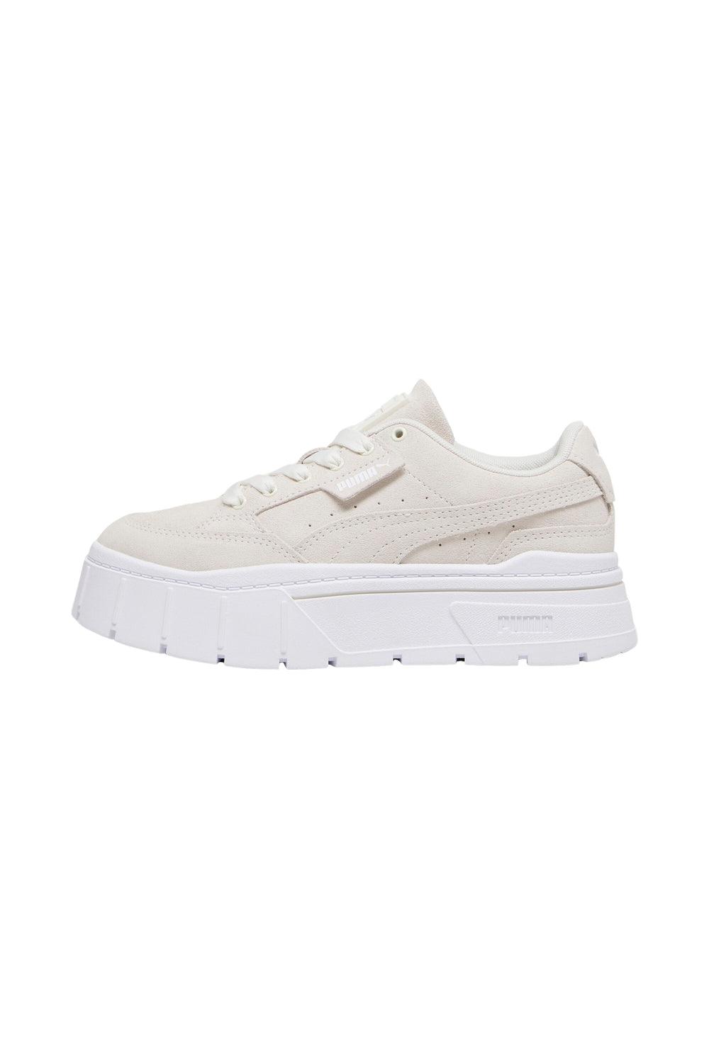 Puma-Mayze Stack Suede Wns Warm White-Sneakers-3-Milagron.com