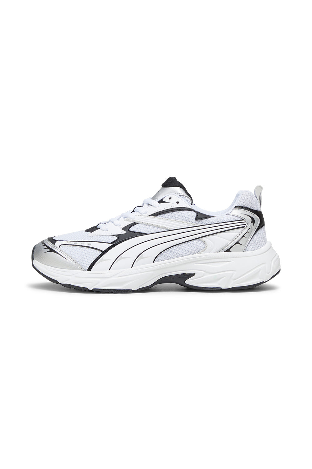 Puma-Morphic Base Feather Gray PUMA Black-Sneakers-2-Milagron.com