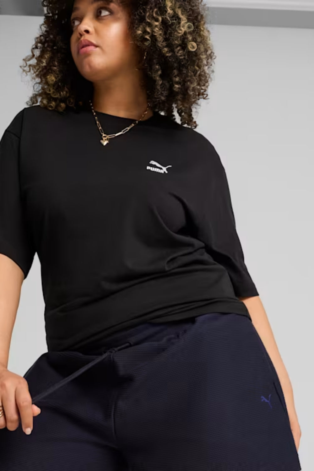 Puma-PREMIUM ESS A-Line Shorts 4 Jacquard New Navy-Şort-2-Milagron.com