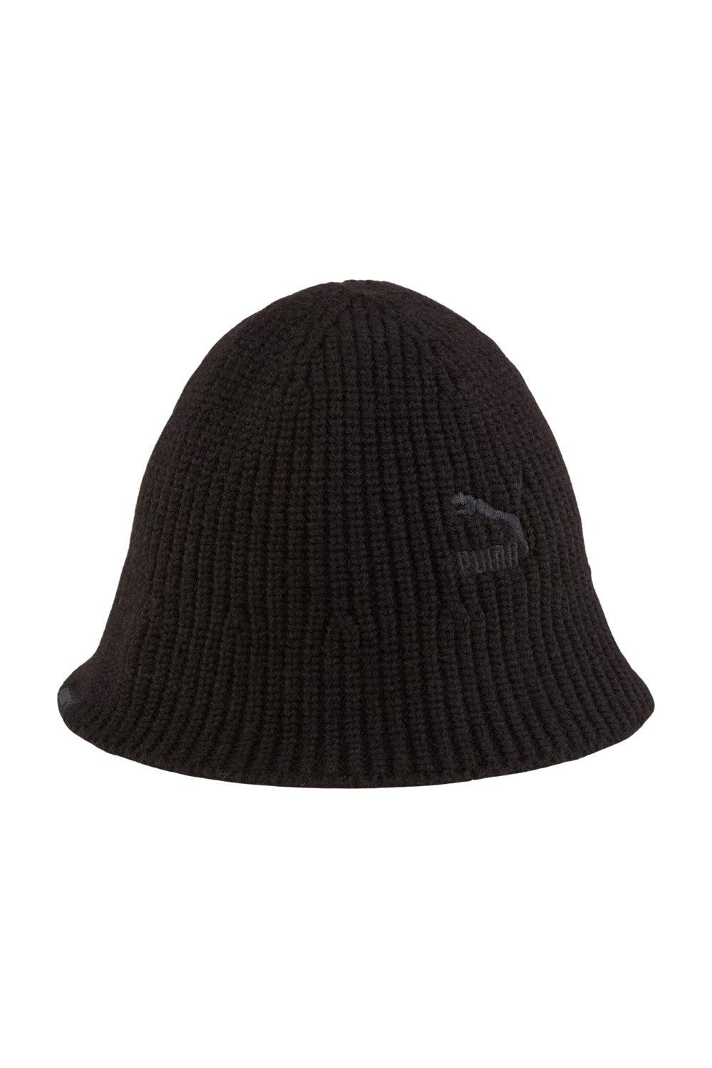Puma-PRIME Knitted Bucket Hat PUMA Black-Bucket Hat-1-Milagron.com