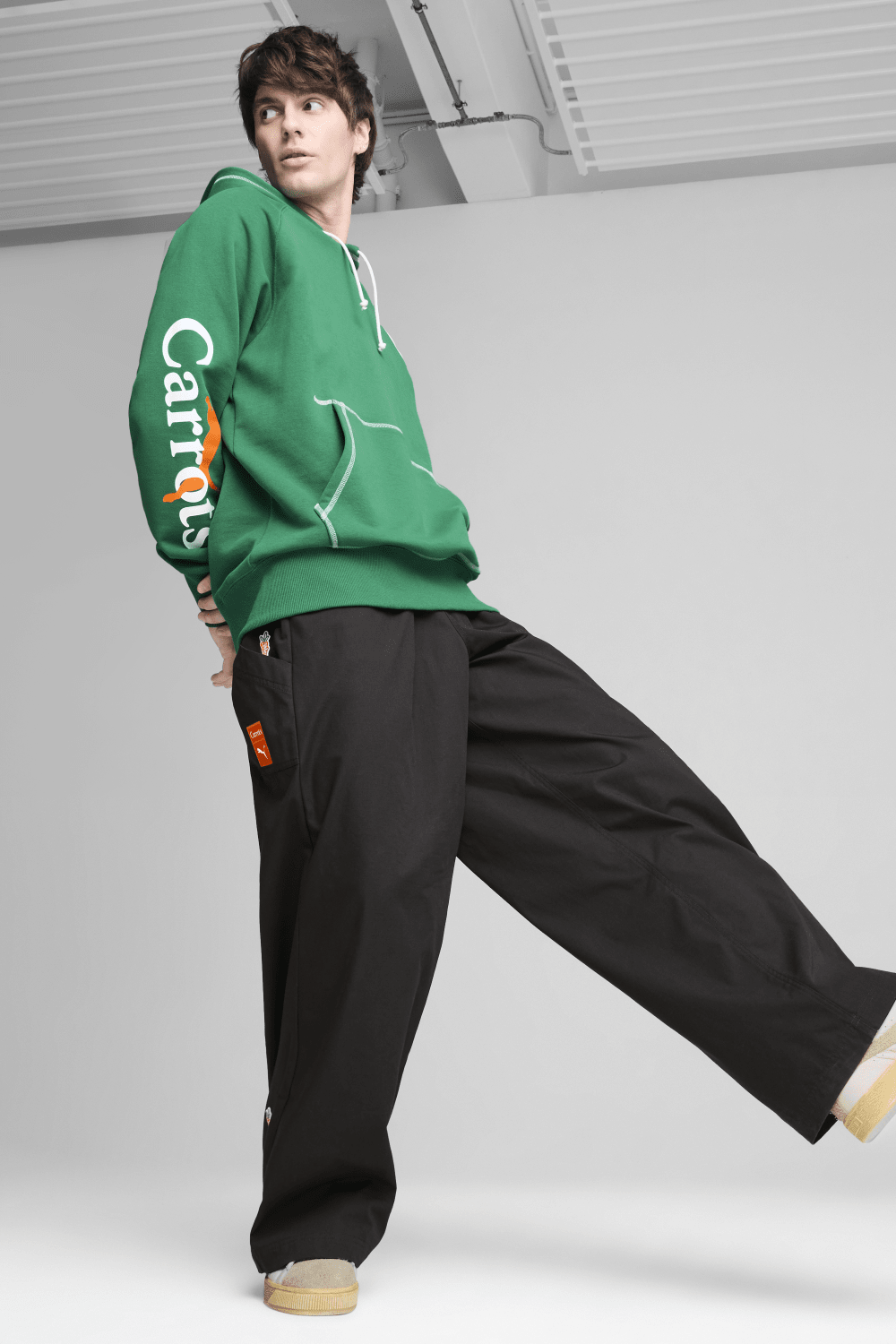 Puma-PUMA X CARROTS Hoodie Archive Green-Sweatshirts & Hoodies-3-Milagron.com