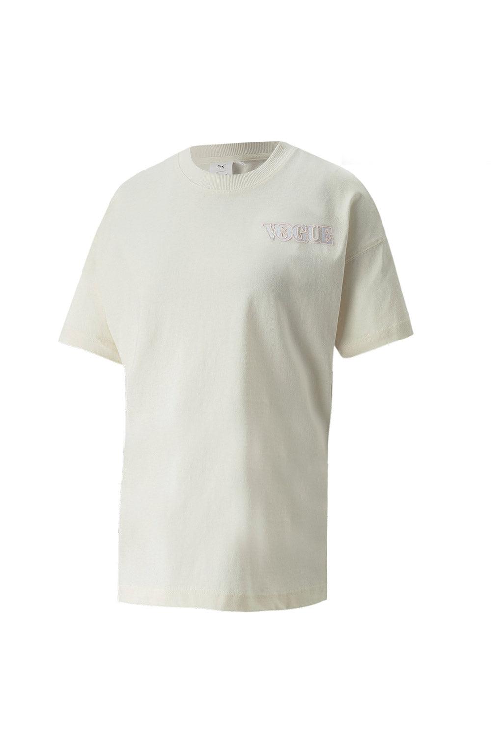 Puma-PUMA X VOGUE Relaxed Tee Pristine-T-Shirts-1-Milagron.com