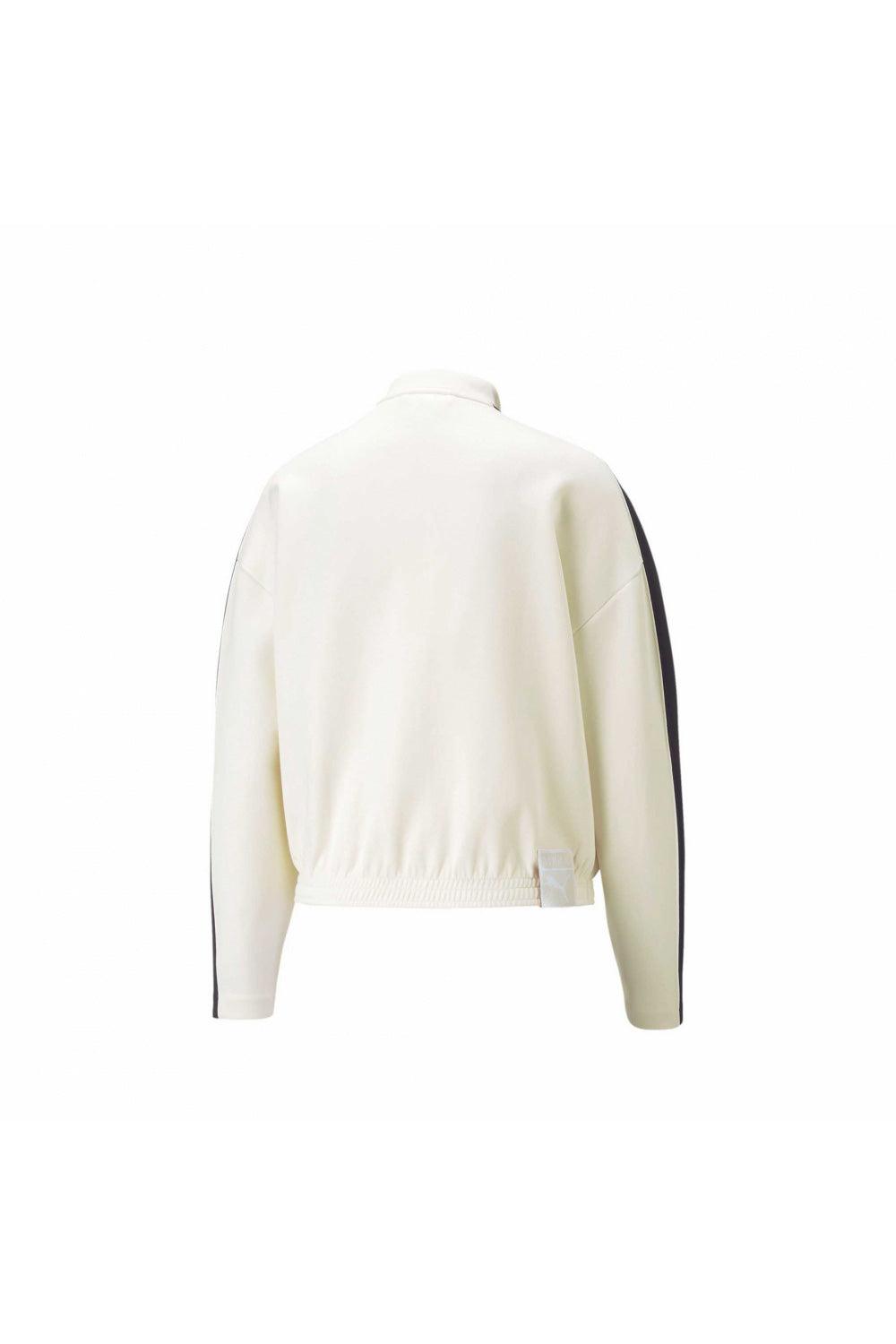 Puma-PUMA X VOGUE T7 Cropped Jacket DK Pristine-Sweatshirts & Hoodies-2-Milagron.com