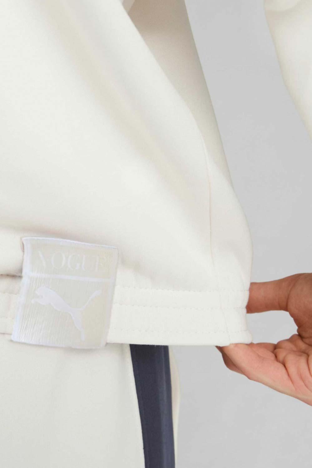 Puma-PUMA X VOGUE T7 Cropped Jacket DK Pristine-Sweatshirts & Hoodies-5-Milagron.com