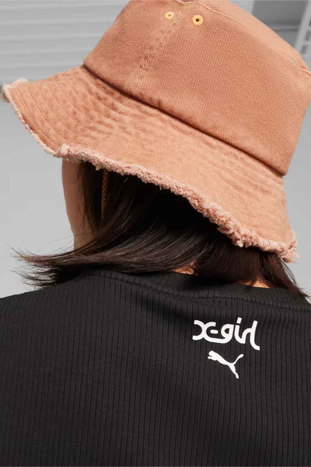 Puma-PUMA X x-Girl Bucket Hat-Brown Mushroom-Bucket Hat-2-Milagron.com