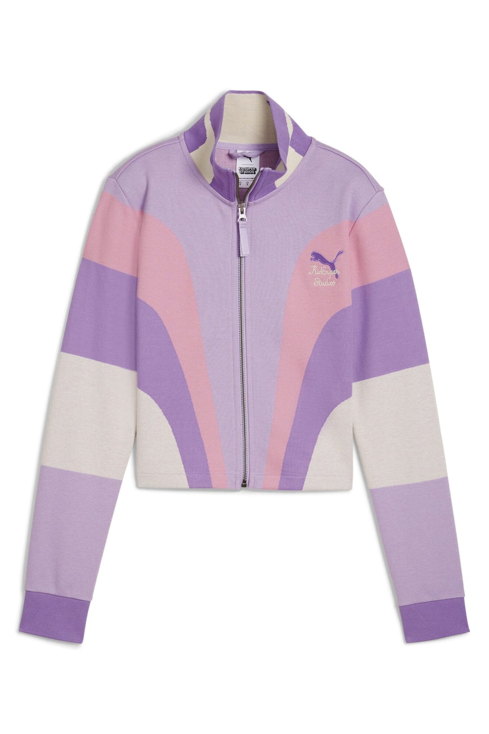 Puma-PUMA x KIDSUPER Top Vivid Violet-Ceket-1-Milagron.com