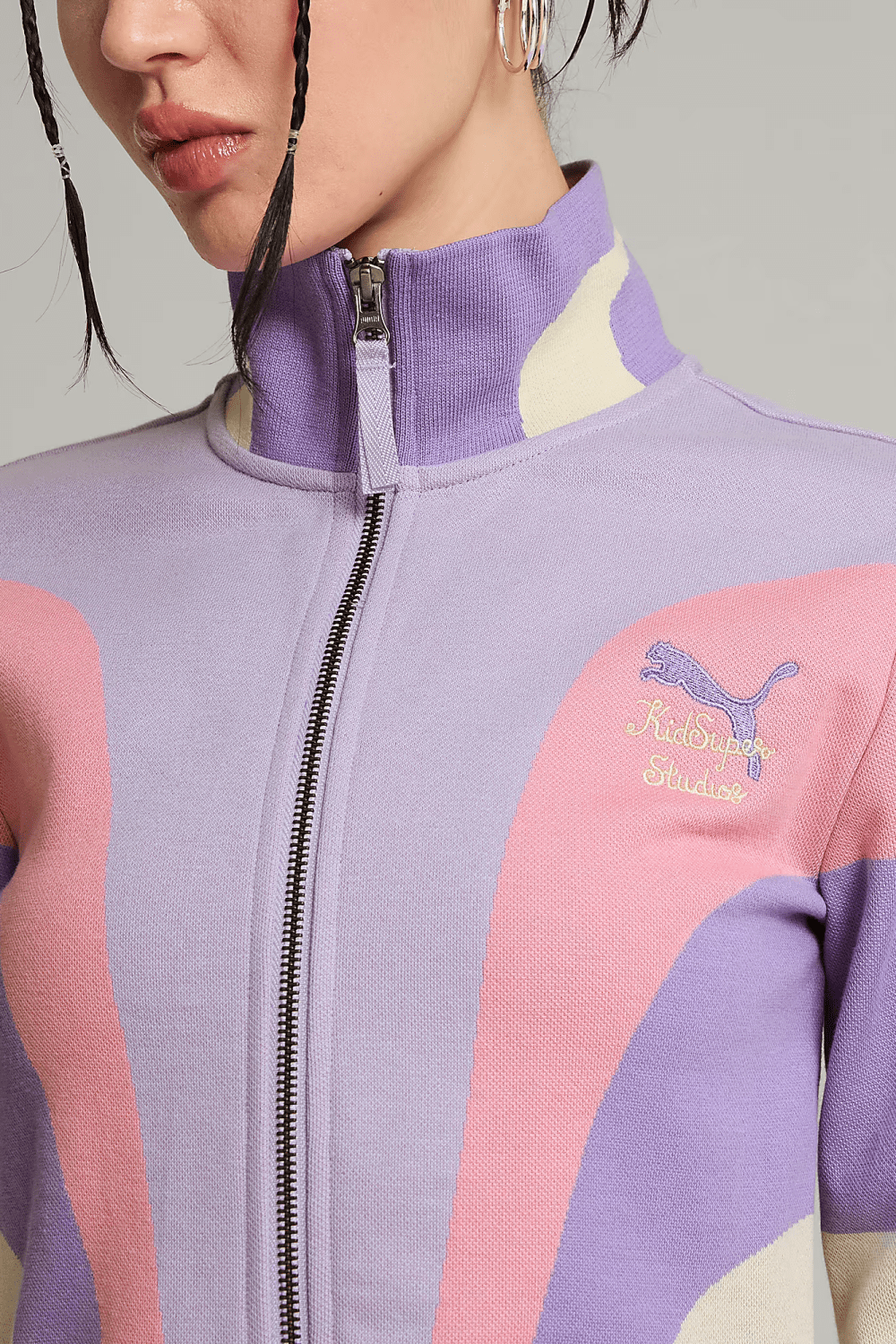 Puma-PUMA x KIDSUPER Top Vivid Violet-Ceket-3-Milagron.com