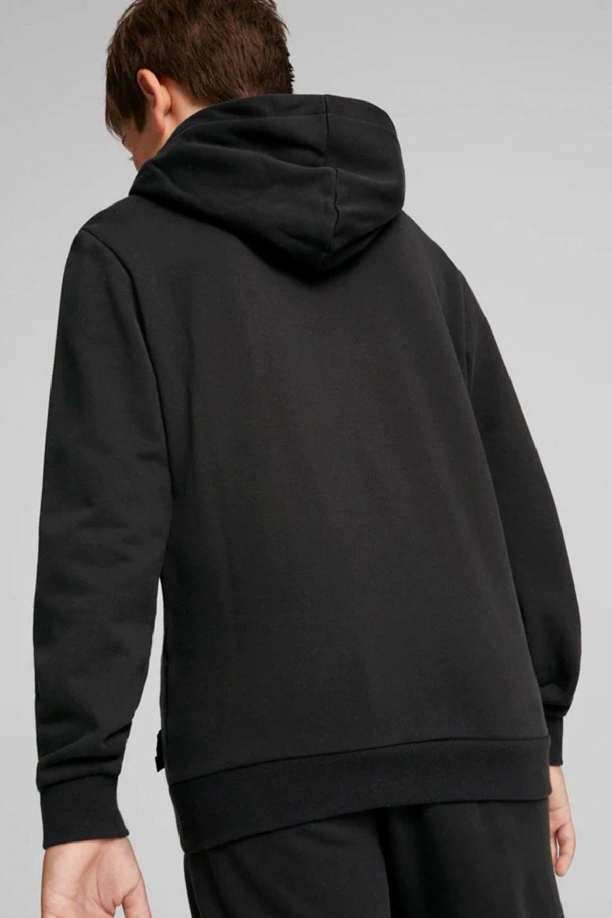 Puma-PUMA x POKEMON Hoodie TR Kids Puma Black-Sweatshirts & Hoodies-2-Milagron.com