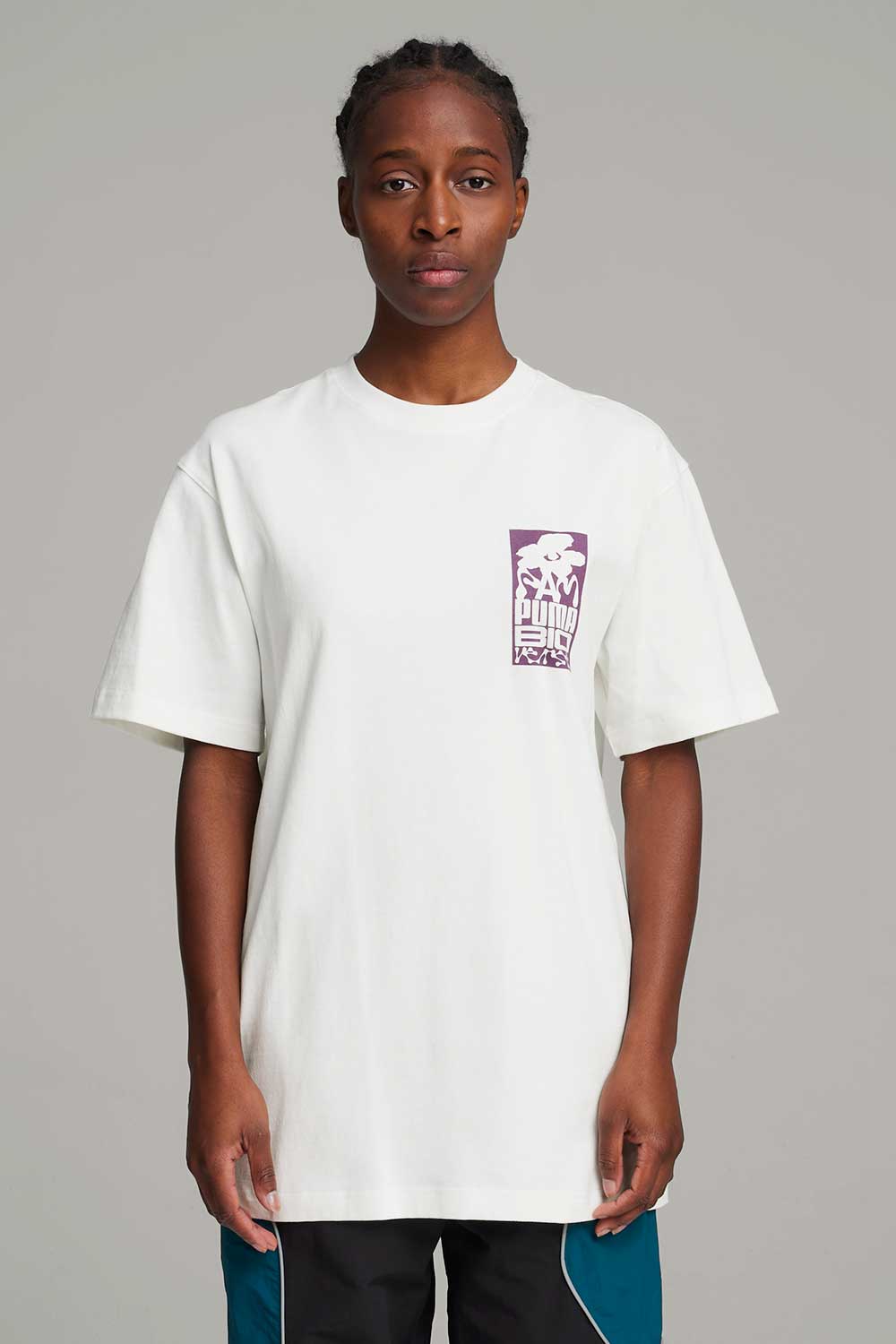 Puma-PUMA x P.A.M. Graphic Tee Puma White-T-Shirts-1-Milagron.com