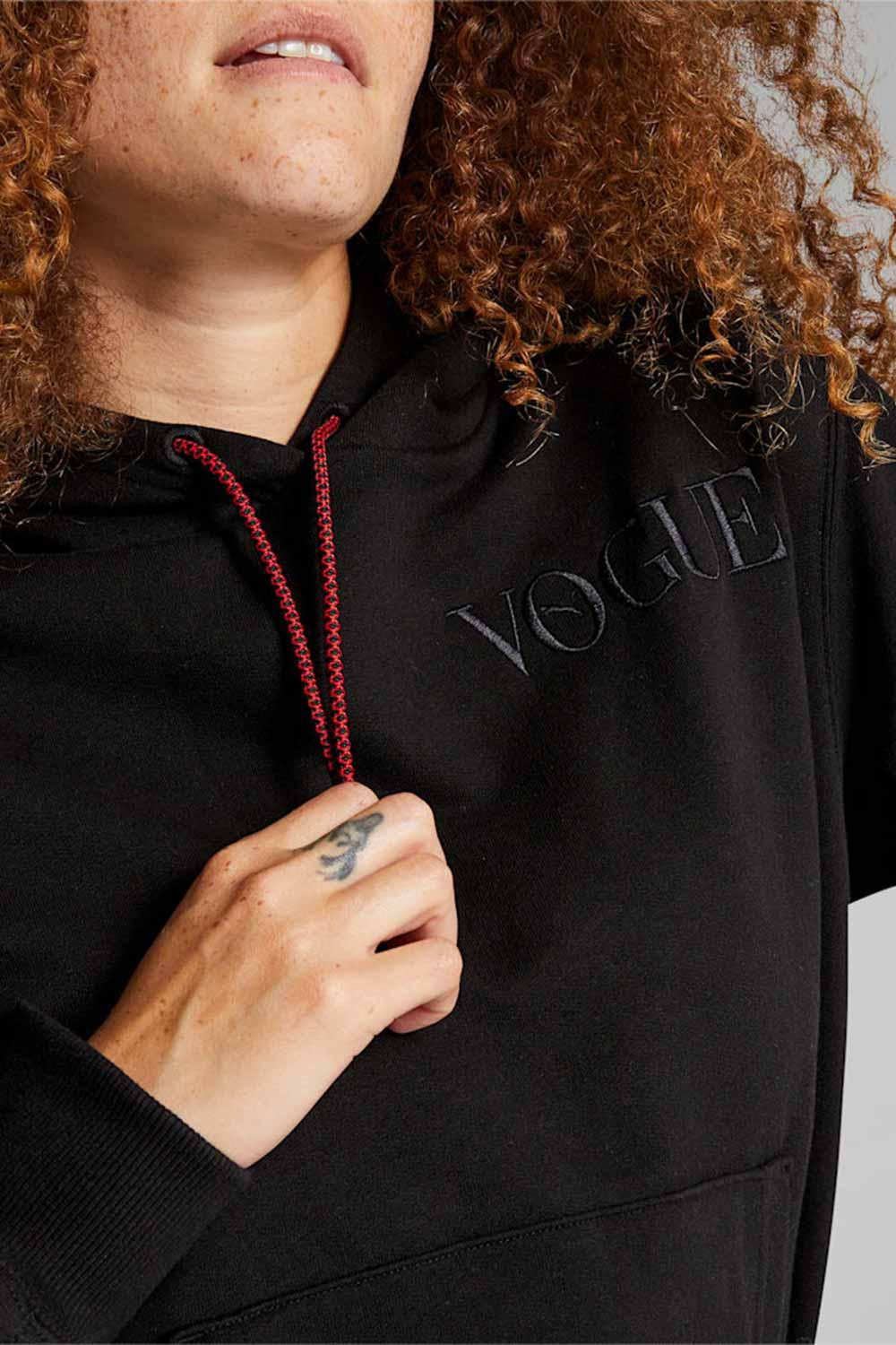 Puma-PUMA x VOGUE Hoodie TR Puma Black-Sweatshirts & Hoodies-2-Milagron.com