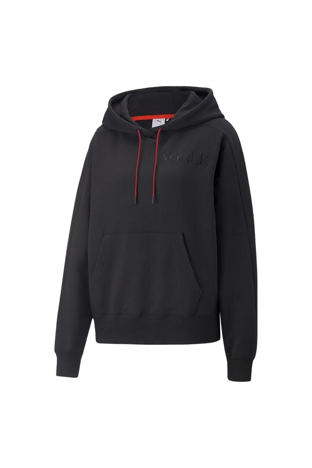 Puma-PUMA x VOGUE Hoodie TR Puma Black-Sweatshirts & Hoodies-5-Milagron.com