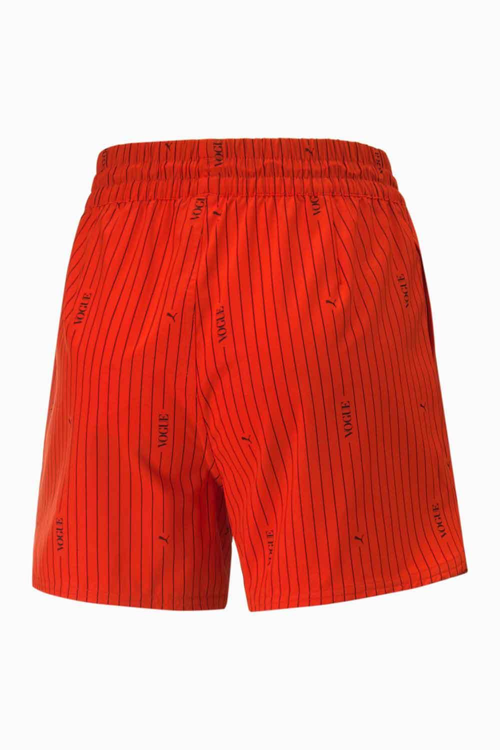 Puma-PUMA x VOGUE Woven Shorts Fiery Red-Şort-2-Milagron.com