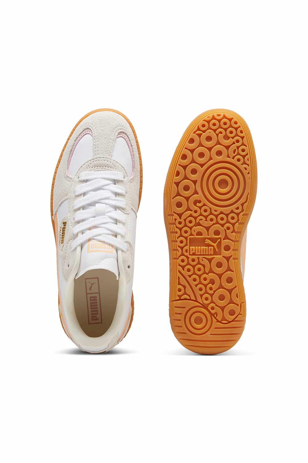 Puma-Palermo Moda Wns PUMA White Peach Fizz-Sneakers-5-Milagron.com