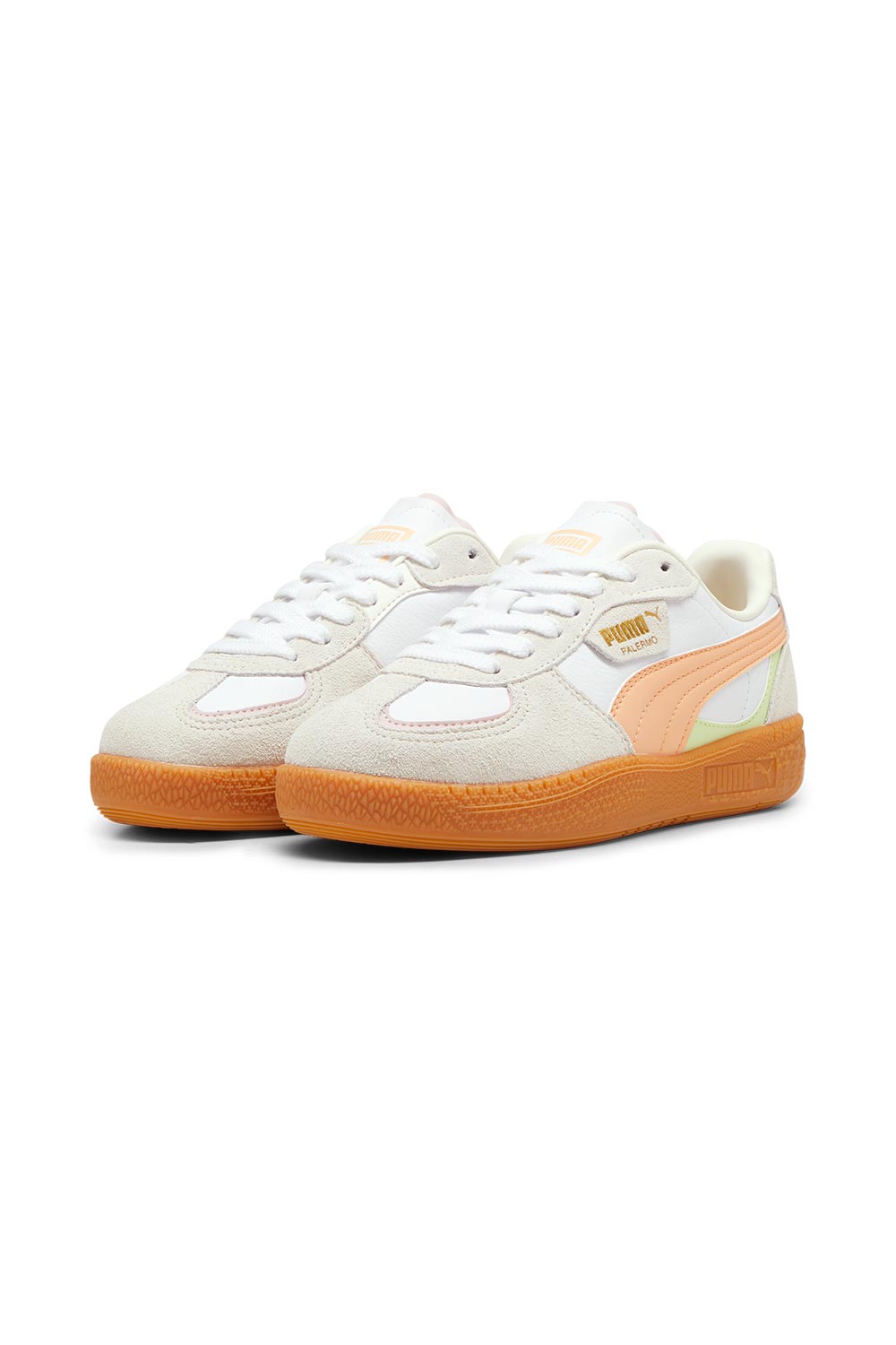 Puma-Palermo Moda Wns PUMA White Peach Fizz-Sneakers-6-Milagron.com