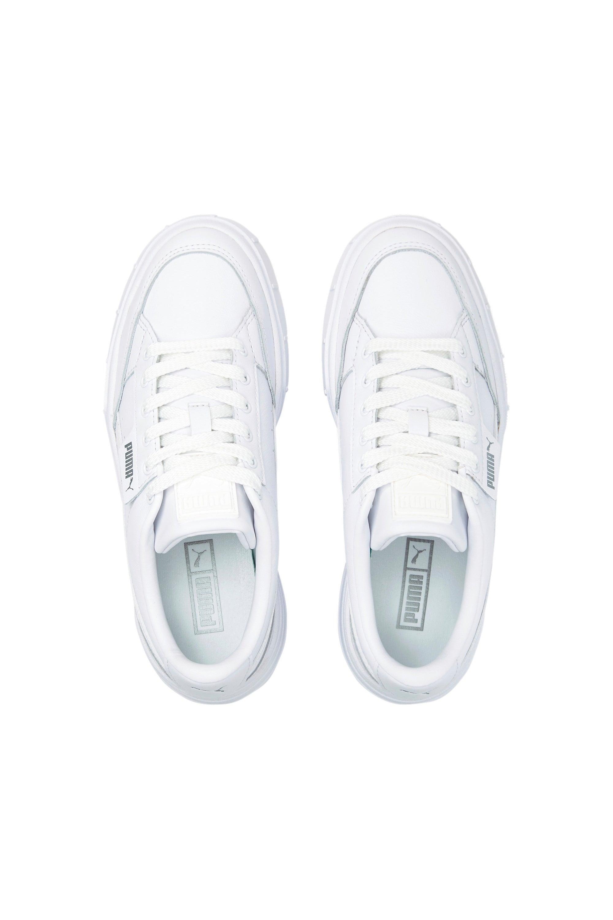 Puma-Puma Mayze Stack Lthr Wns Puma White-Sneakers-11-Milagron.com