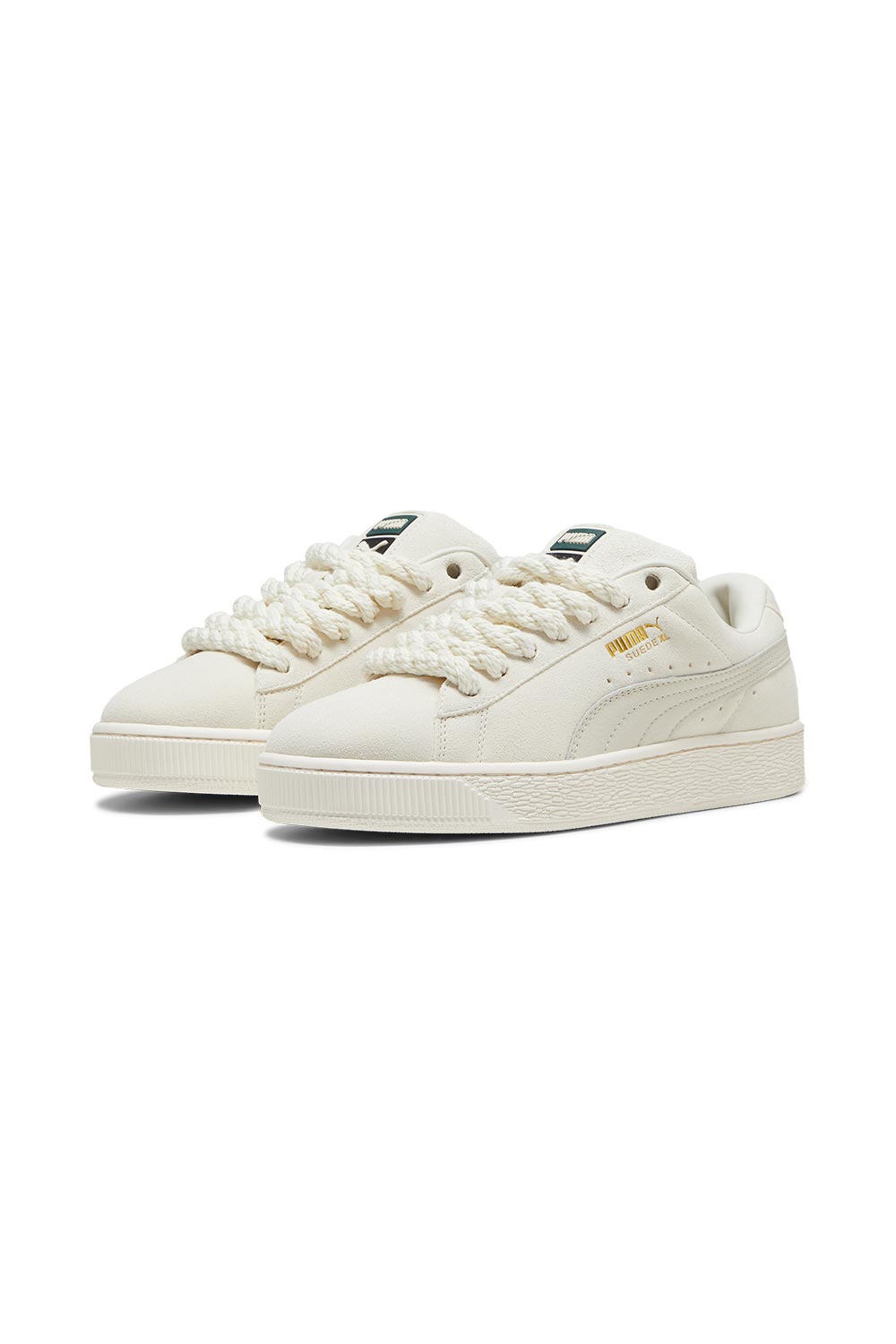 Puma-Suede XL Rope Frosted Ivory Vapor Gray-Sneakers-3-Milagron.com