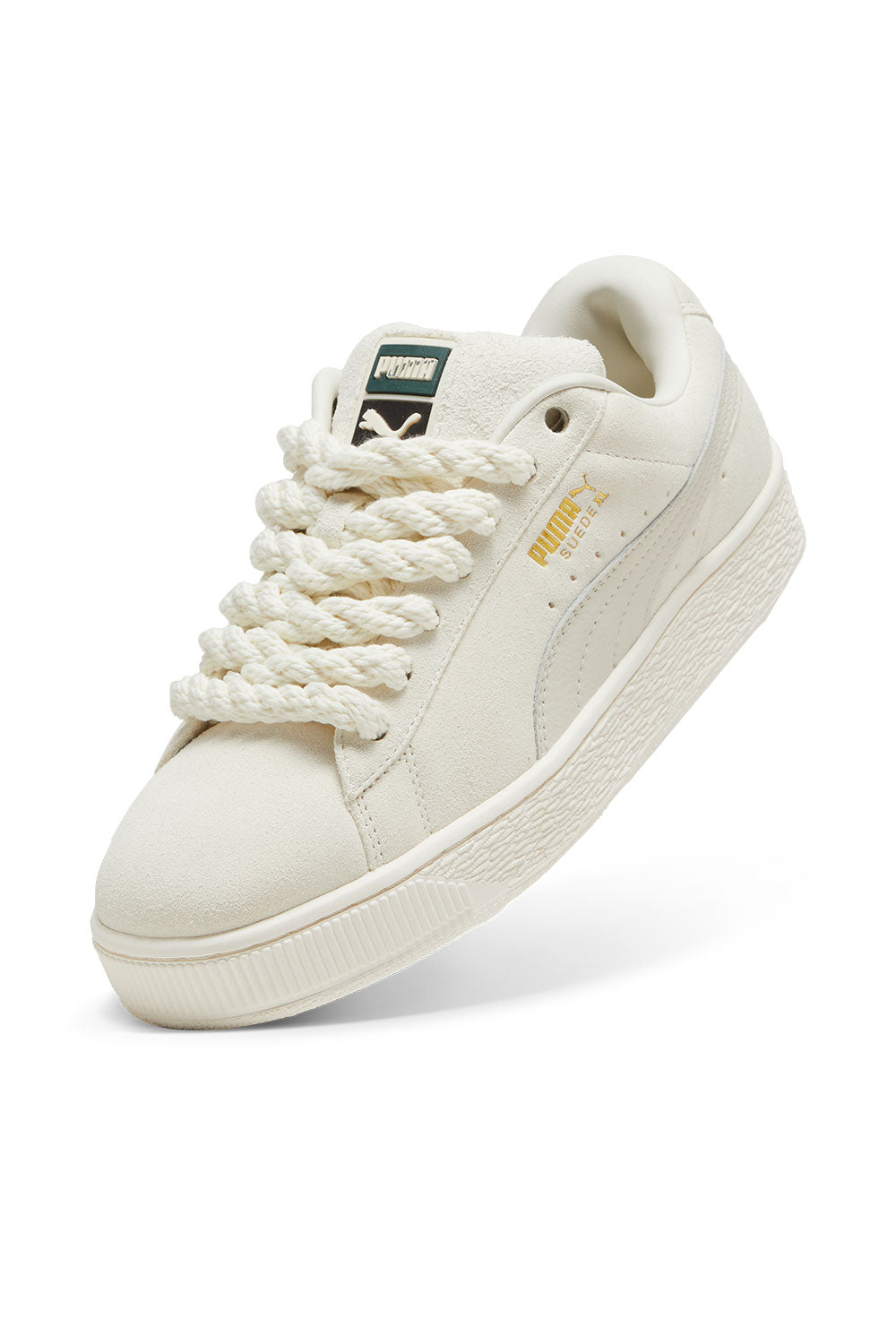 Puma-Suede XL Rope Frosted Ivory Vapor Gray-Sneakers-4-Milagron.com
