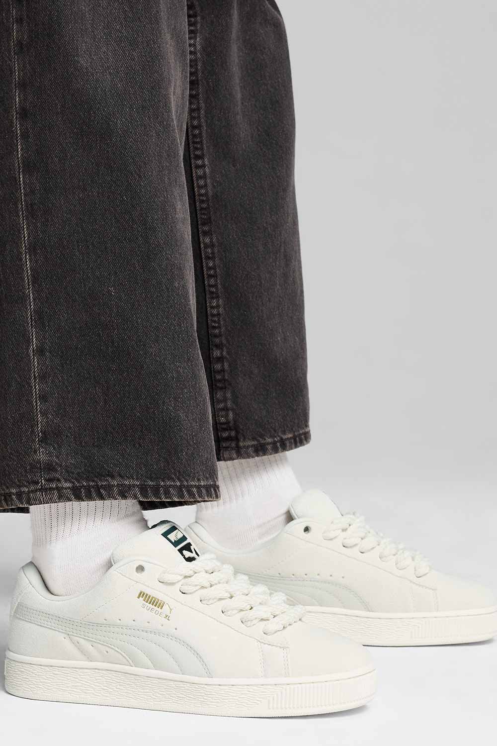 Puma-Suede XL Rope Frosted Ivory Vapor Gray-Sneakers-7-Milagron.com