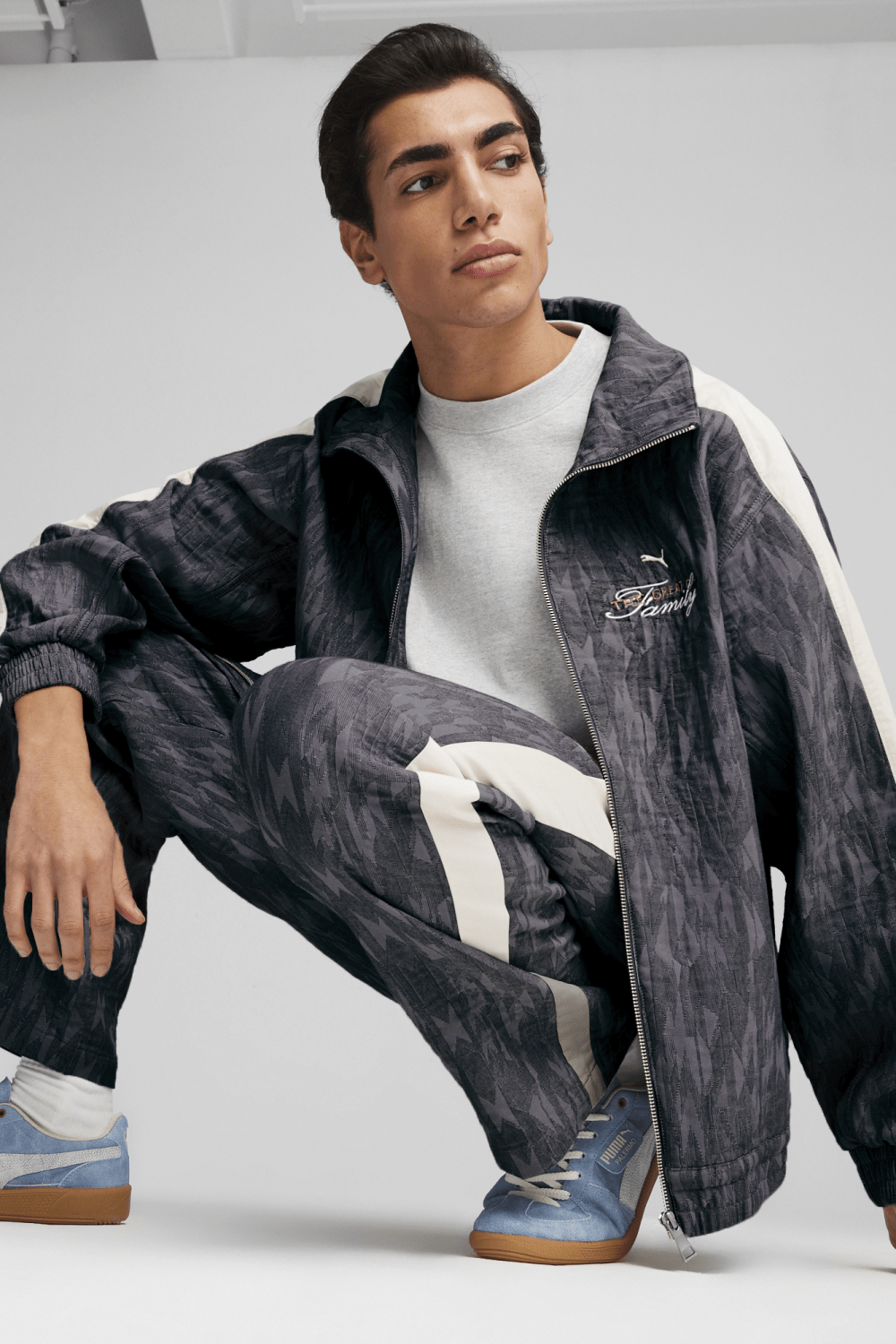 Puma-T7 Track Jacket-Dark Coal-Sweatshirts & Hoodies-2-Milagron.com