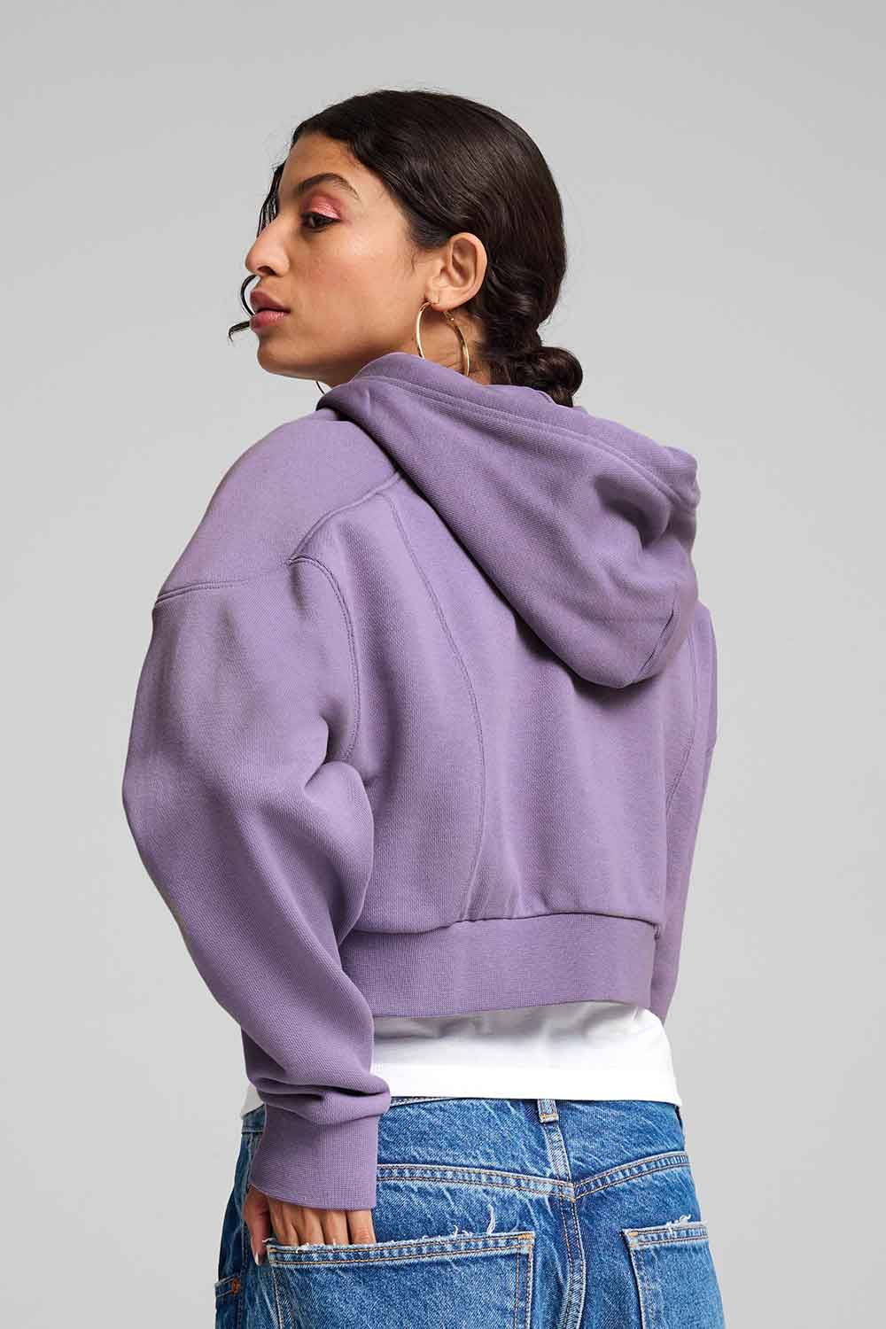 Puma-THE FAST RACE FZ Hoodie Lavender Alert-Sweatshirts & Hoodies-4-Milagron.com