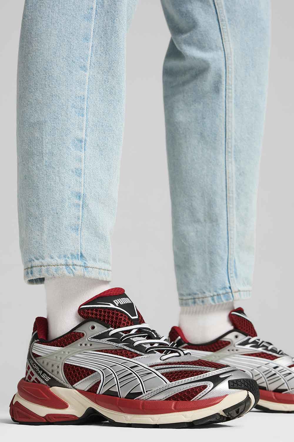 Puma-Velophasis Phased Intense Red Puma Silver-Sneakers-4-Milagron.com