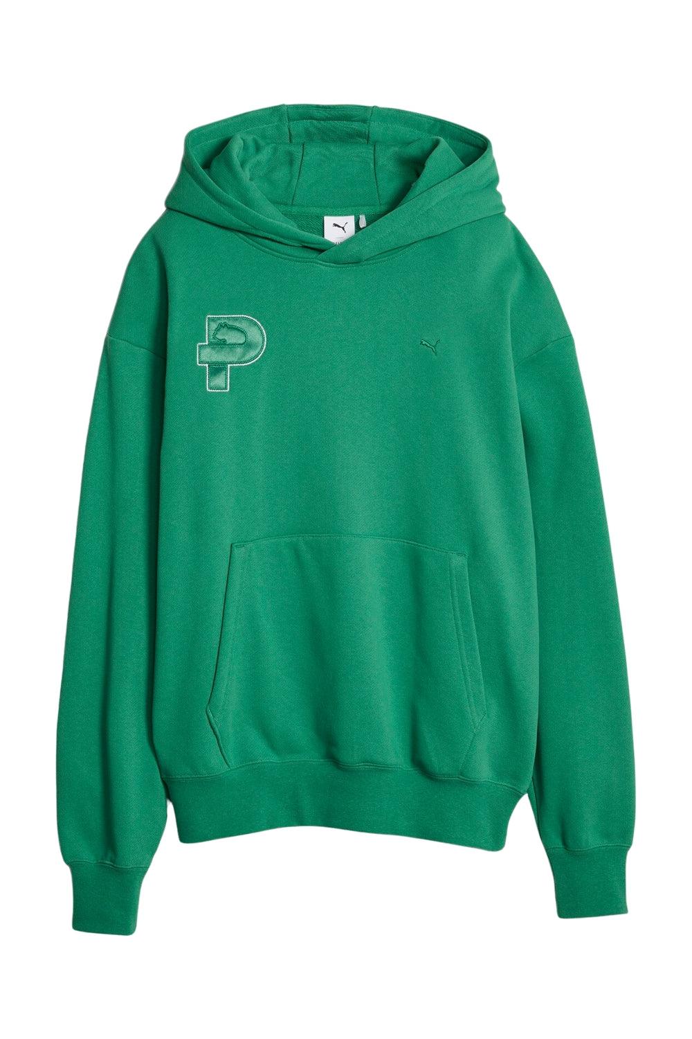 Puma-WINTER Rink Hoodie Archive Green-Sweatshirts & Hoodies-1-Milagron.com