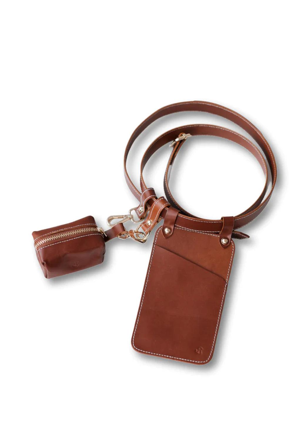 Pups & Itchy-Multibag / Çok Amaçlı Köpek Gezdirme Kemeri - Konyak-Köpek-5-Milagron.com