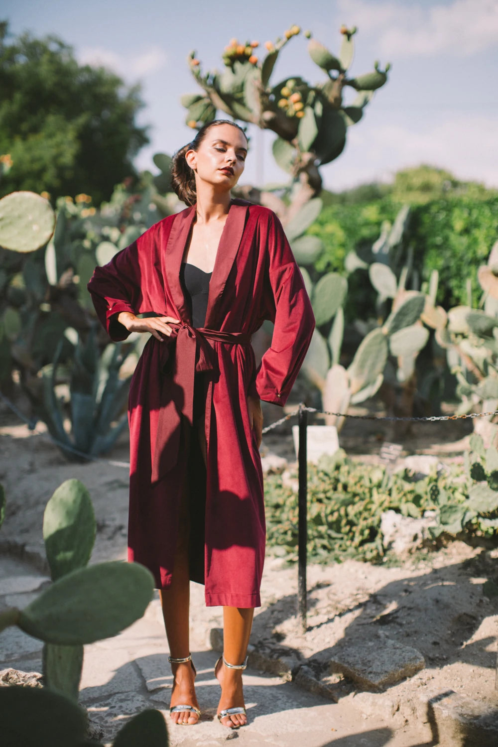 Pure Paris-Agnes Kadife Sabahlık-Sabahlık-1-Milagron.com