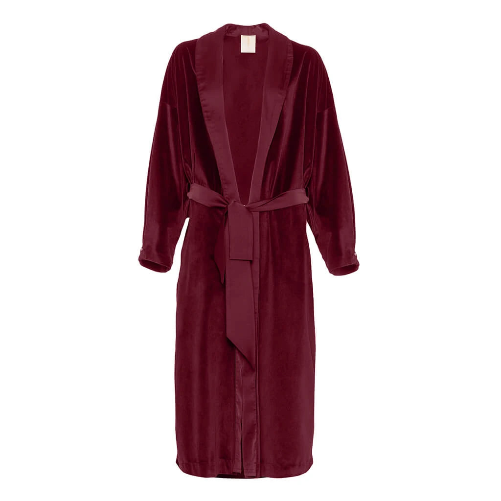 Pure Paris-Agnes Kadife Sabahlık-Sabahlık-3-Milagron.com