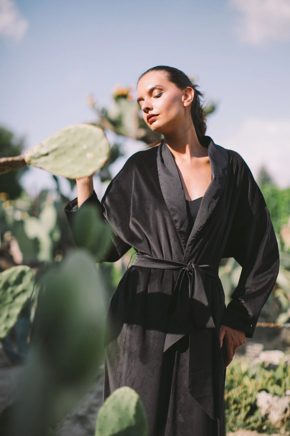 Pure Paris-Agnes Kadife Sabahlık-Sabahlık-8-Milagron.com