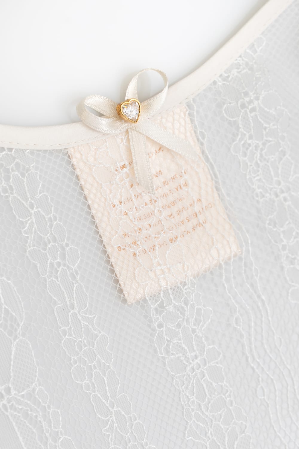 Pure Paris-Aimee Fransız Dantel Sabahlık - Ekru-Sabahlık-2-Milagron.com