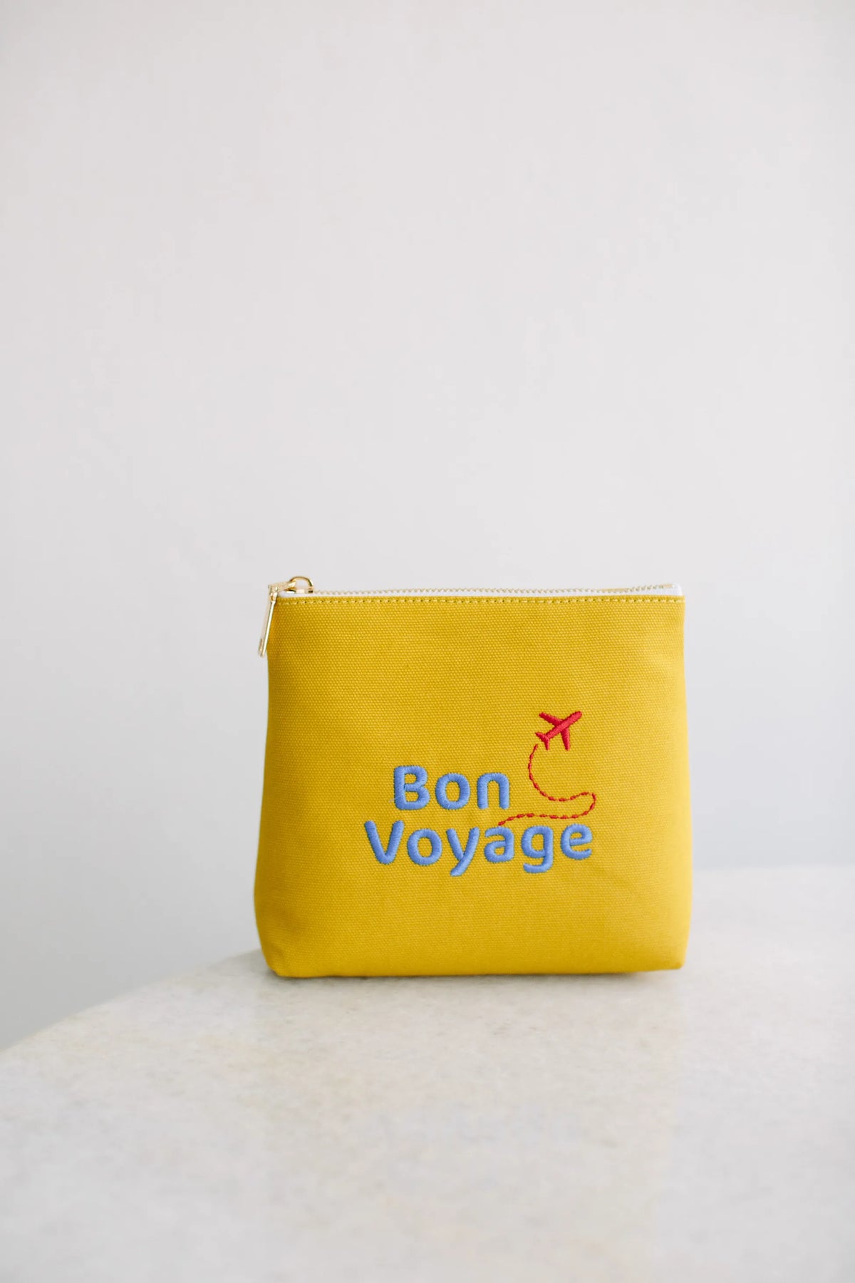 Pure Paris-Bon Voyage Kozmetik & Seyahat Çantası – Hardal-Makyaj Çantası-1-Milagron.com