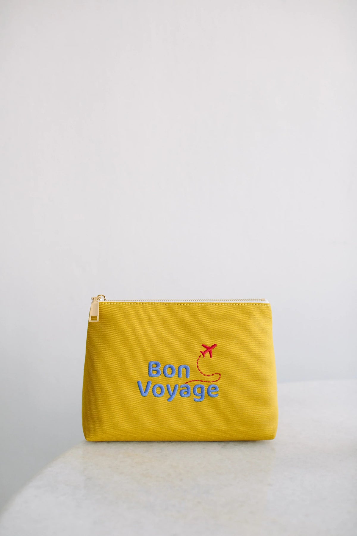 Pure Paris-Bon Voyage Kozmetik & Seyahat Çantası – Hardal-Makyaj Çantası-8-Milagron.com
