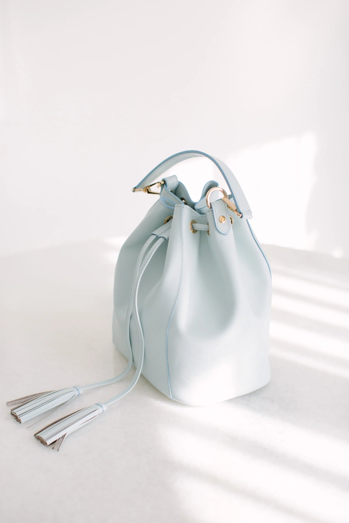 Pure Paris-Grand Bonbon Ciel Çanta - Sky Blue-El Çantası-3-Milagron.com