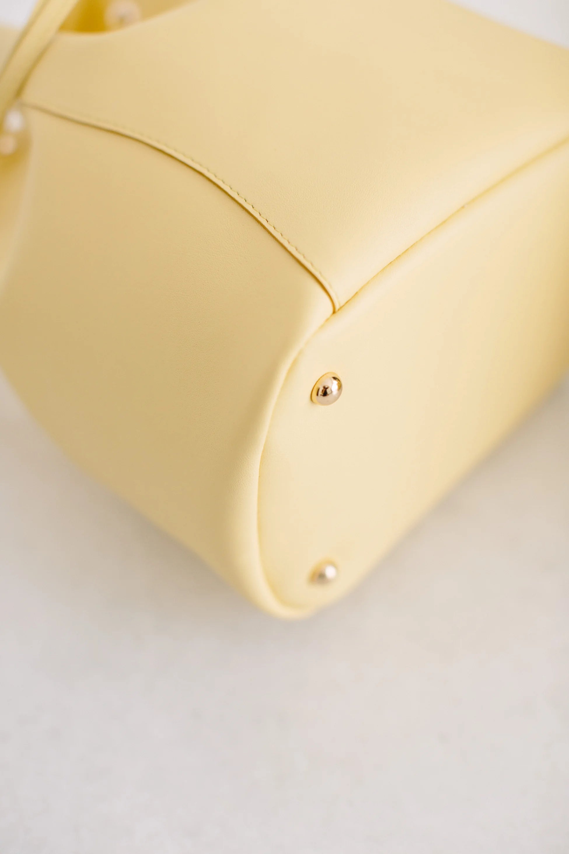 Pure Paris-Grand Bonbon Soleil Çanta - Butter Yellow-El Çantası-10-Milagron.com