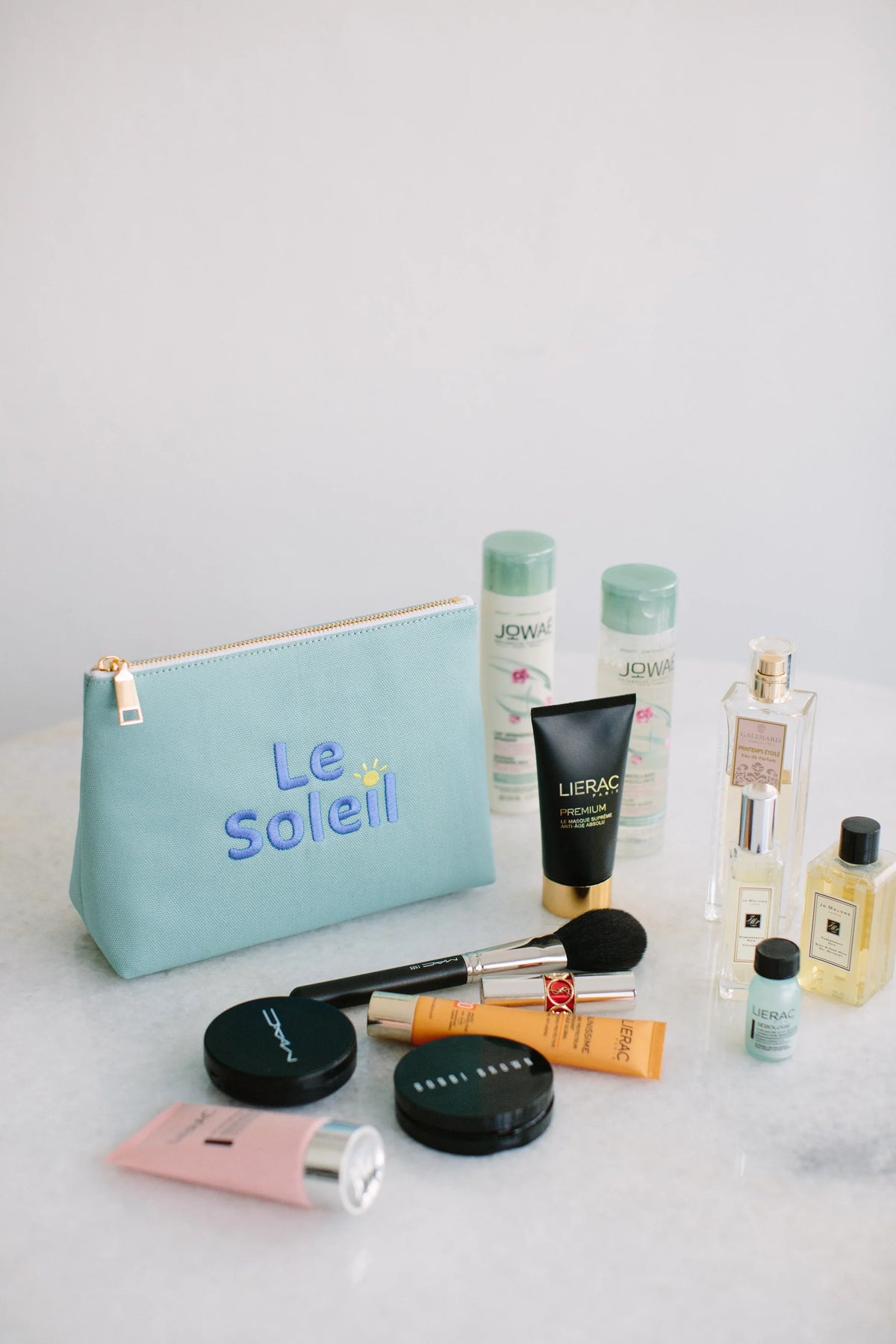 Pure Paris-Le Soleil Kozmetik & Seyahat Çantası – Turkuaz-Makyaj Çantası-12-Milagron.com