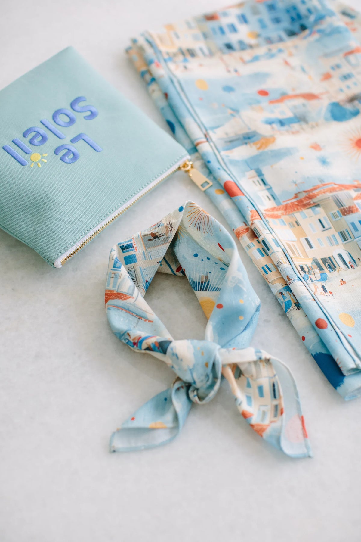 Pure Paris-Les Tropeziens Keten Bandana & Pareo-Pareo & Bandana-1-Milagron.com