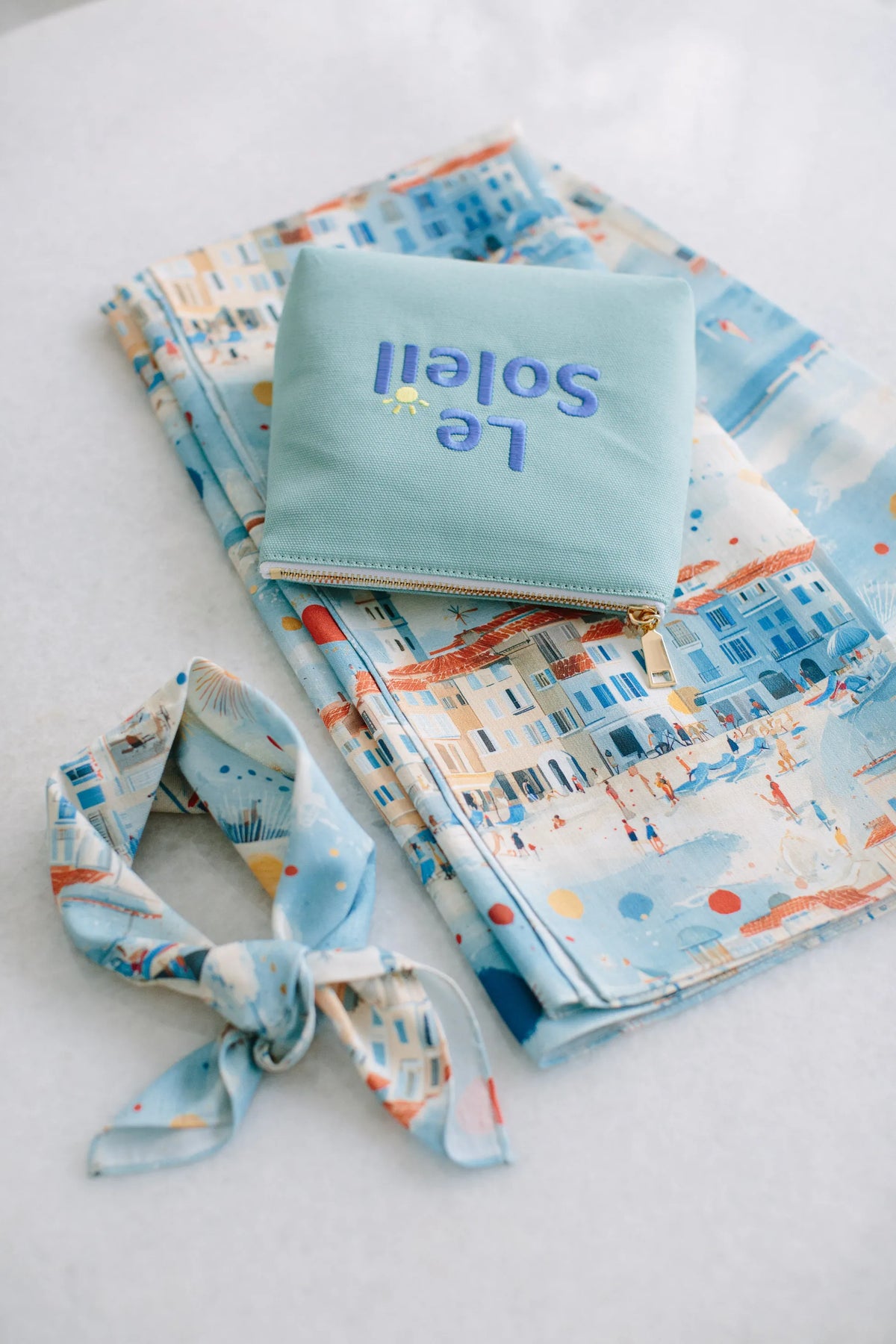 Pure Paris-Les Tropeziens Keten Bandana & Pareo-Pareo & Bandana-13-Milagron.com