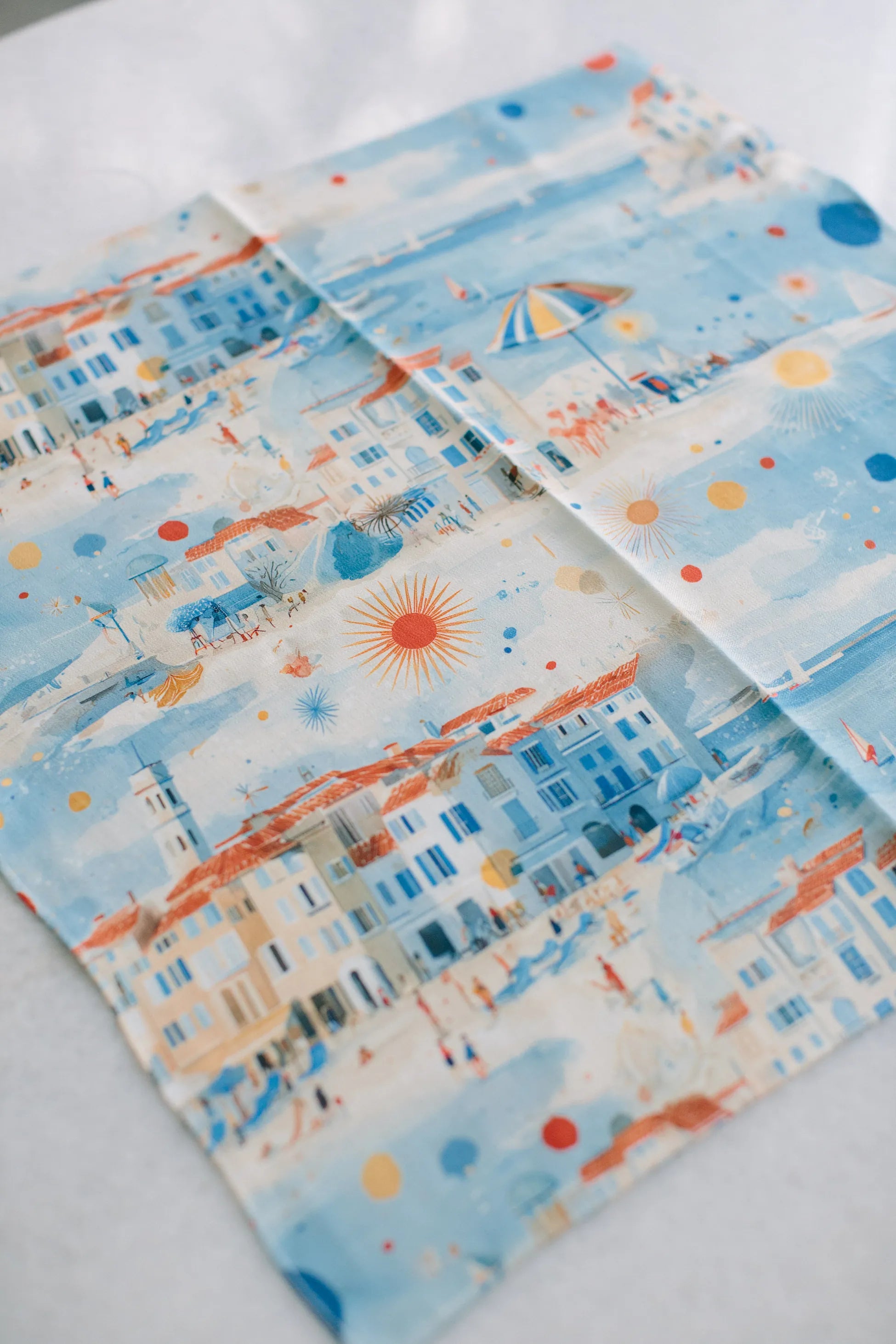 Pure Paris-Les Tropeziens Keten Bandana & Pareo-Pareo & Bandana-2-Milagron.com