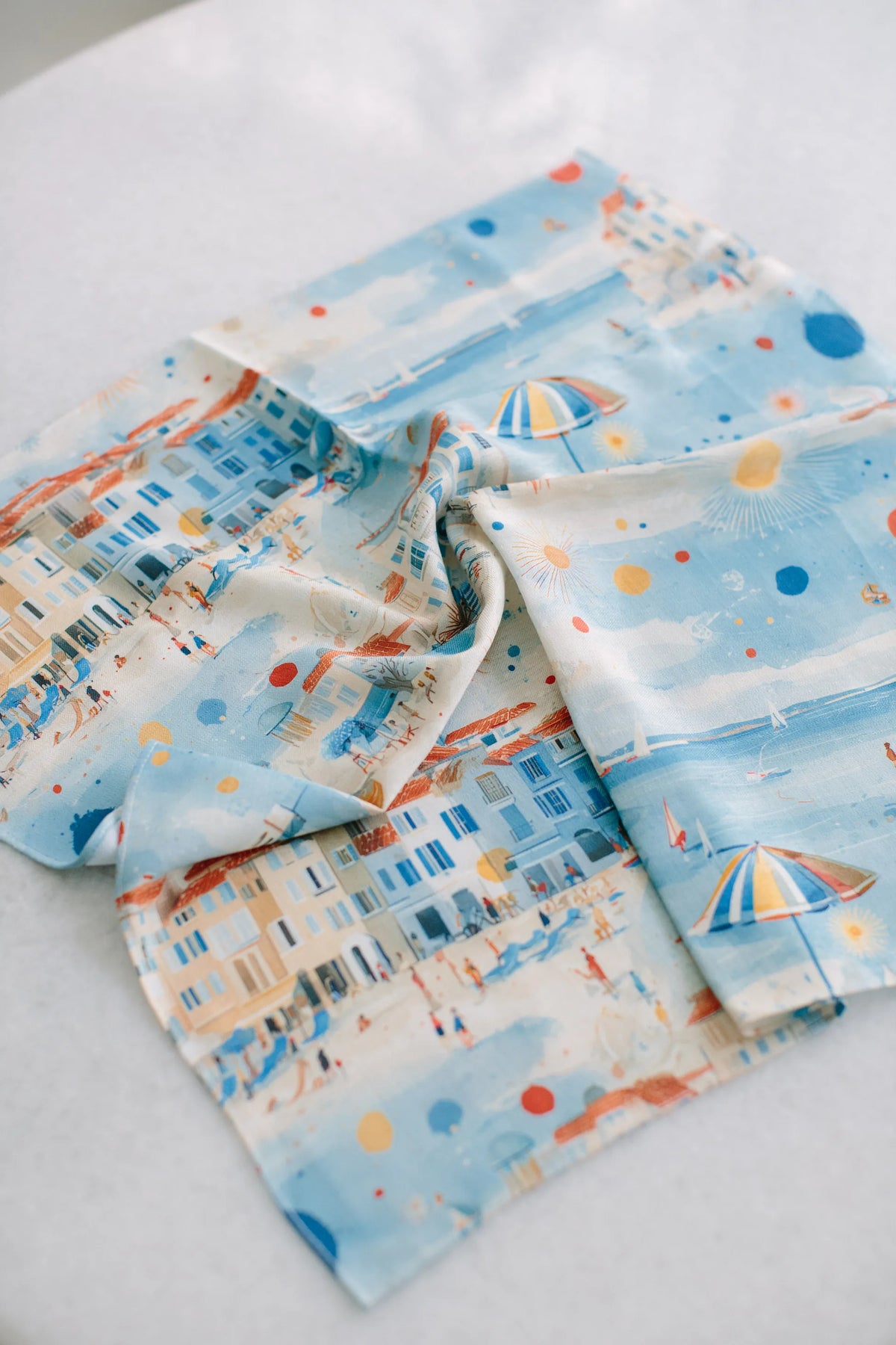 Pure Paris-Les Tropeziens Keten Bandana & Pareo-Pareo & Bandana-3-Milagron.com