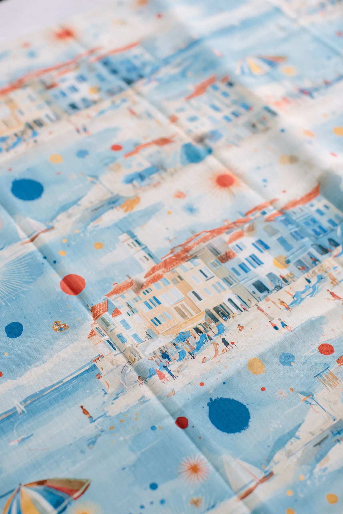 Pure Paris-Les Tropeziens Keten Bandana & Pareo-Pareo & Bandana-4-Milagron.com
