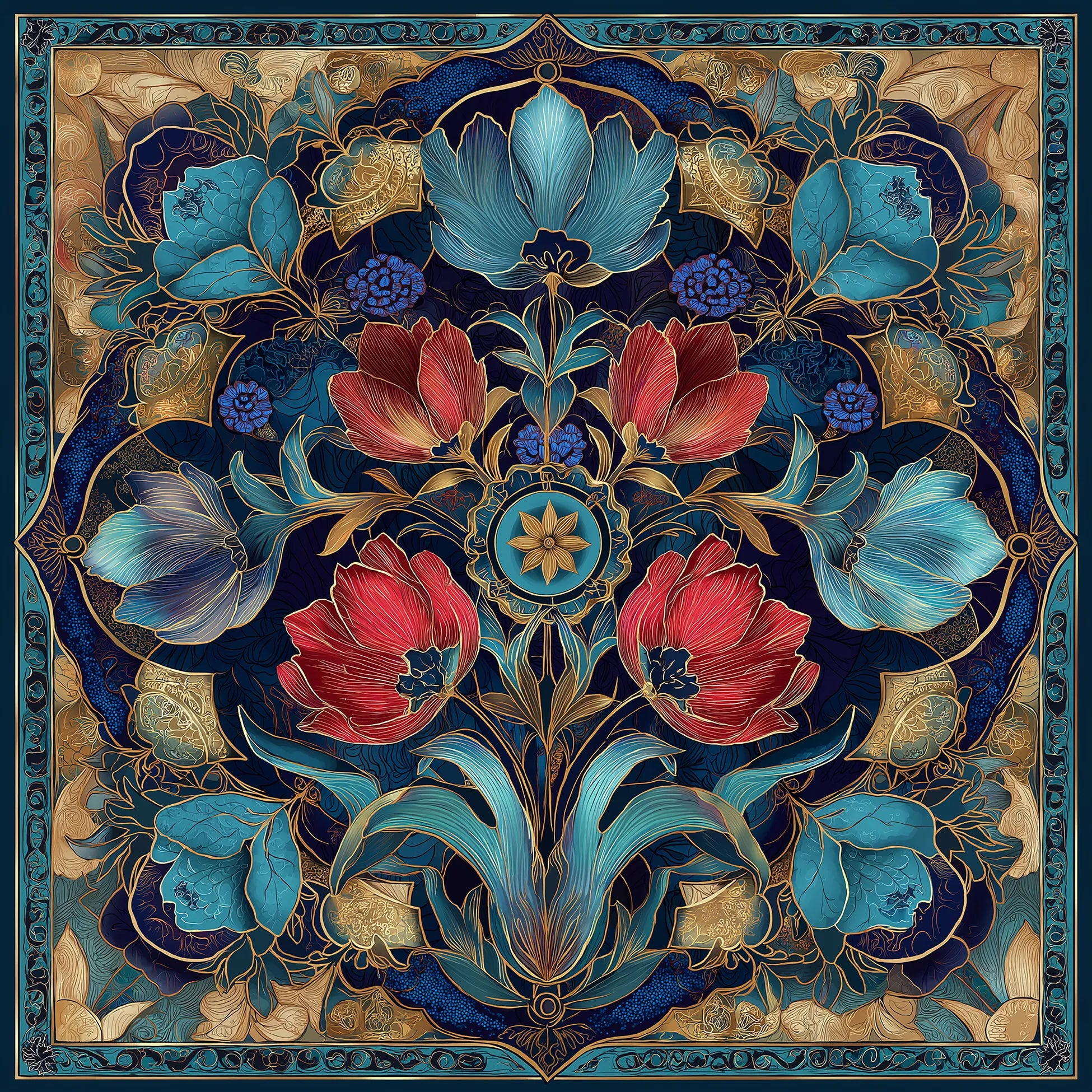 Lumière d’Orient İpek Fular