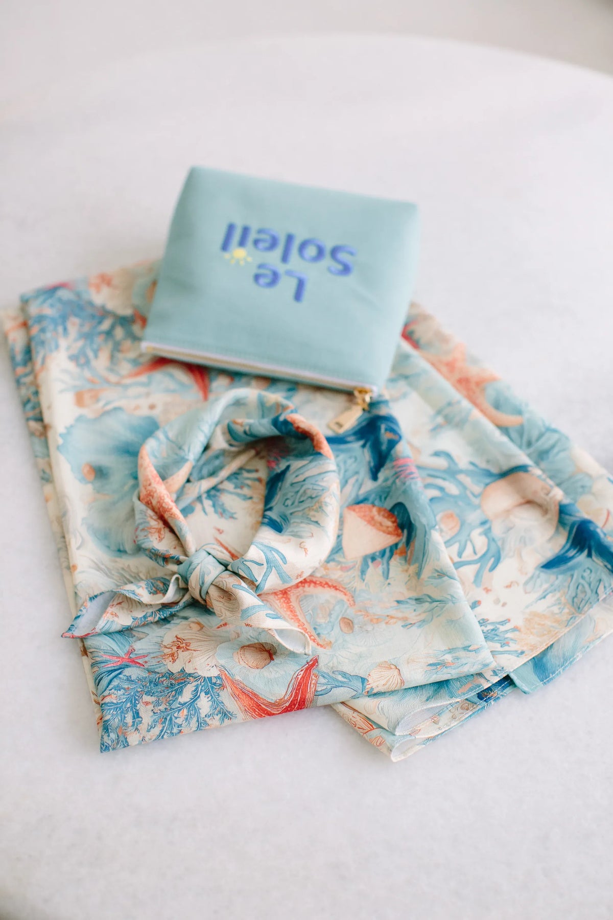 Pure Paris-Marine Keten Bandana & Pareo-Pareo & Bandana-2-Milagron.com