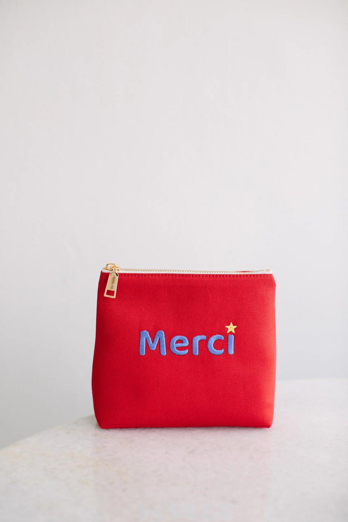 Pure Paris-Merci Kozmetik & Seyahat Çantası – Kırmızı-Makyaj Çantası-1-Milagron.com