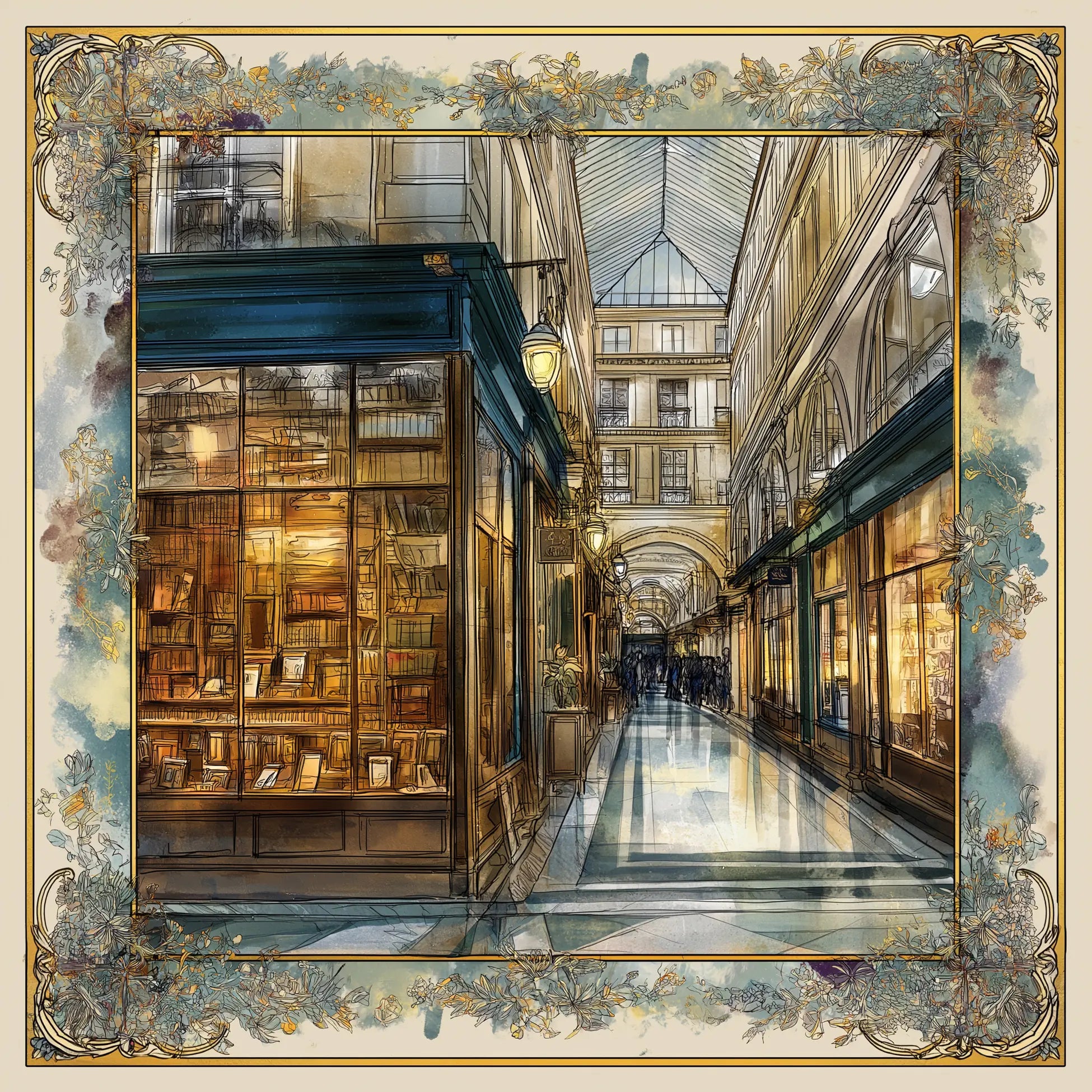 Pure Paris-Passage Vivienne İpek Fular-Şal & Fular-1-Milagron.com