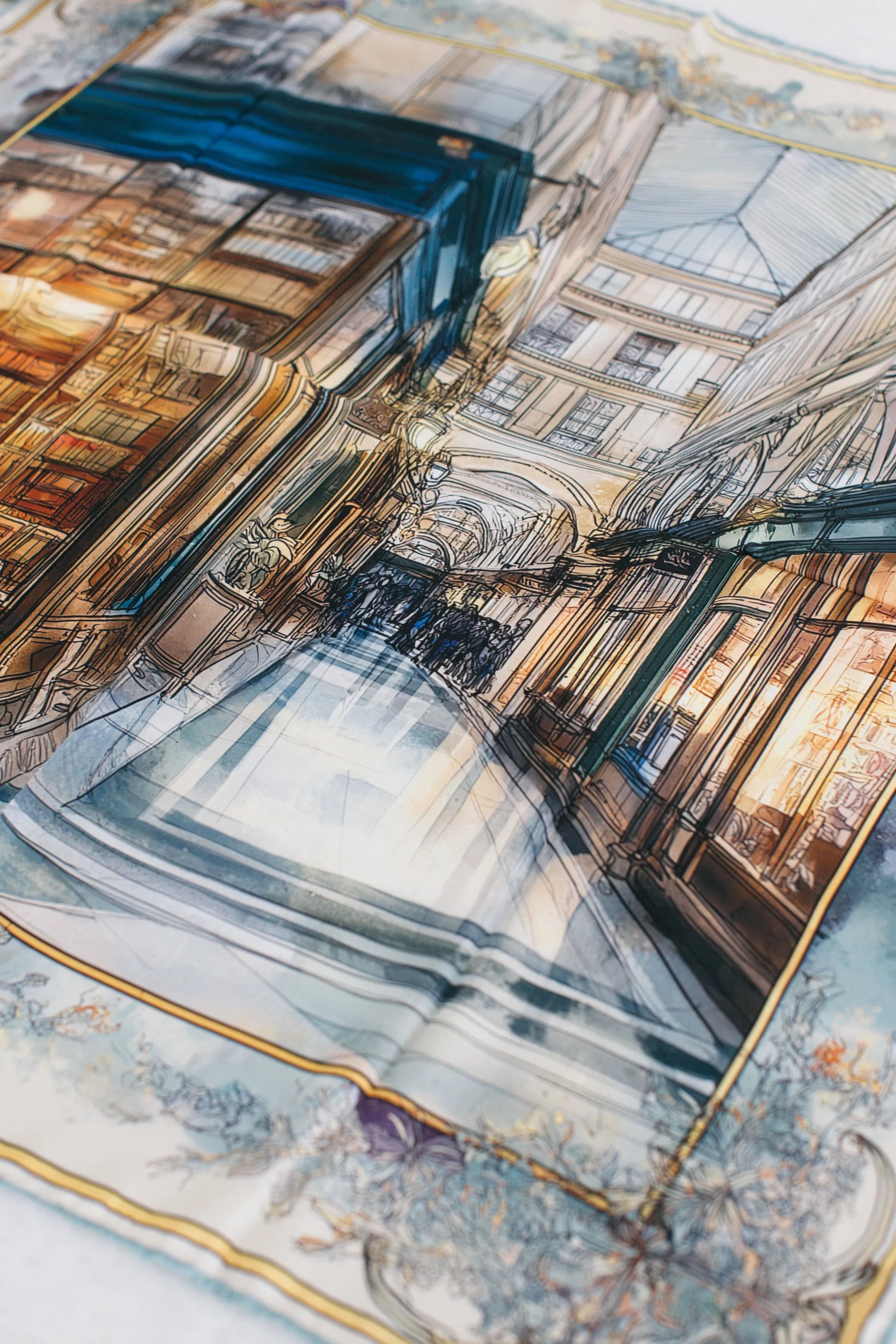 Pure Paris-Passage Vivienne İpek Fular-Şal & Fular-3-Milagron.com