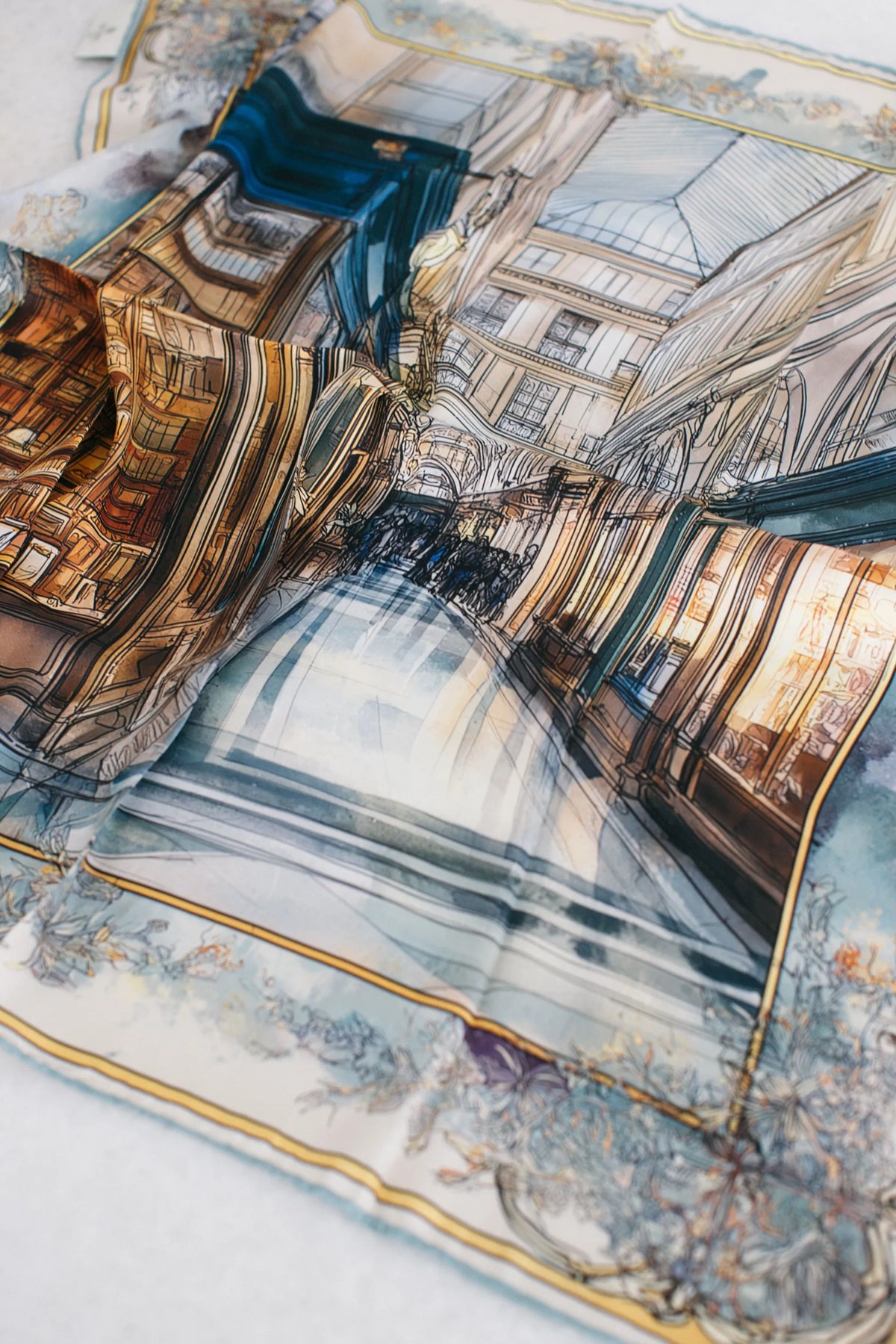 Pure Paris-Passage Vivienne İpek Fular-Şal & Fular-4-Milagron.com